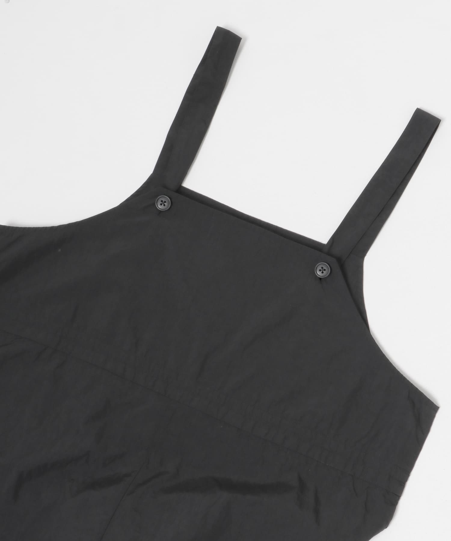 ナイロンサロペット BLK FREE