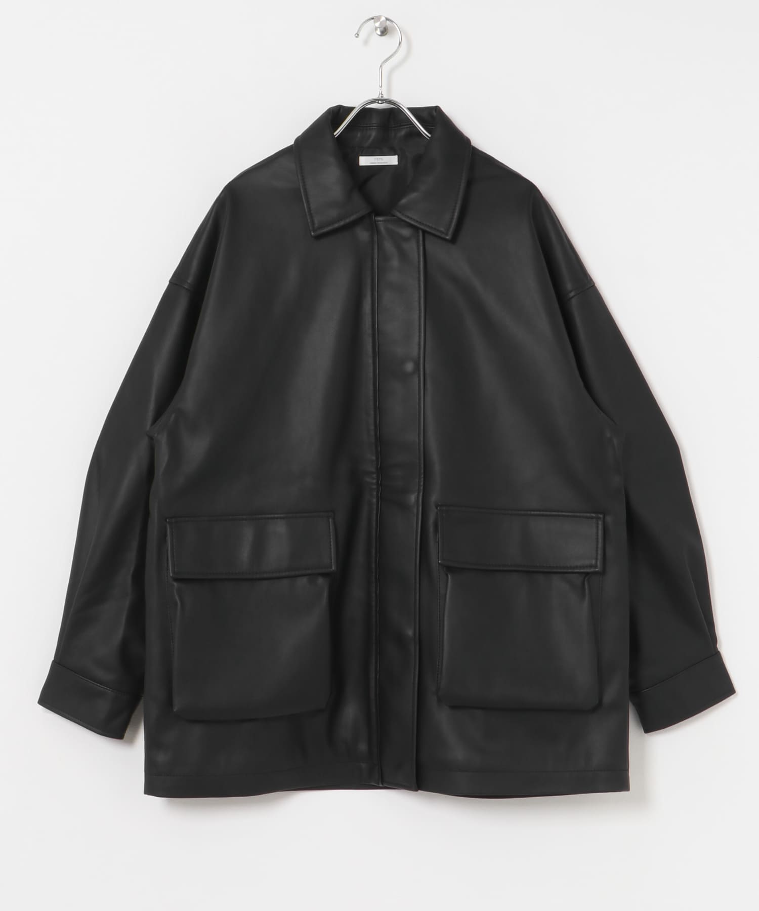 ジャケット・アウター Fake Leather Jacket/cizatto フェイクレザージャケット(FREE L.BEG): アウター｜URBAN