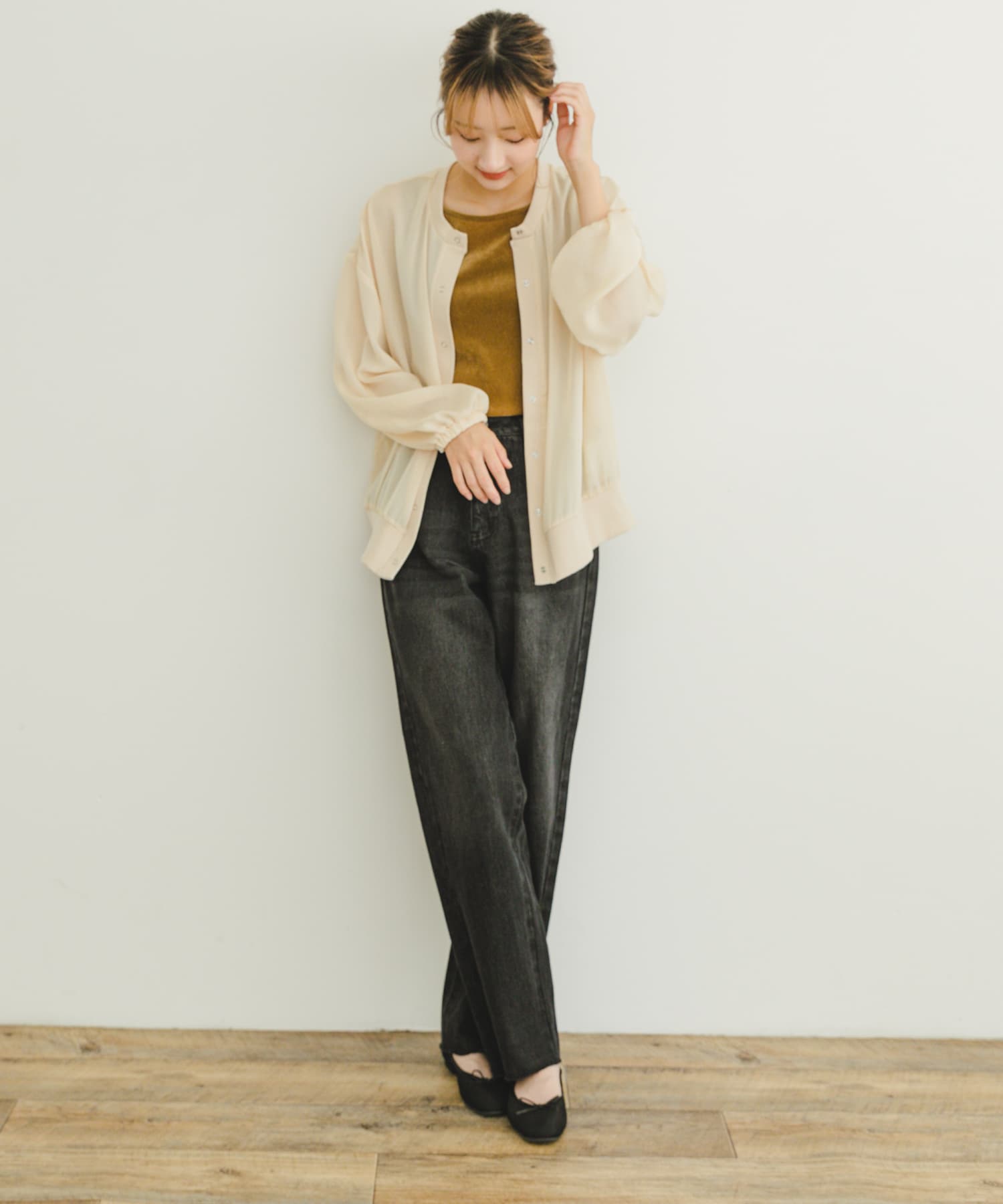 身長：160cm サイズ：FREE