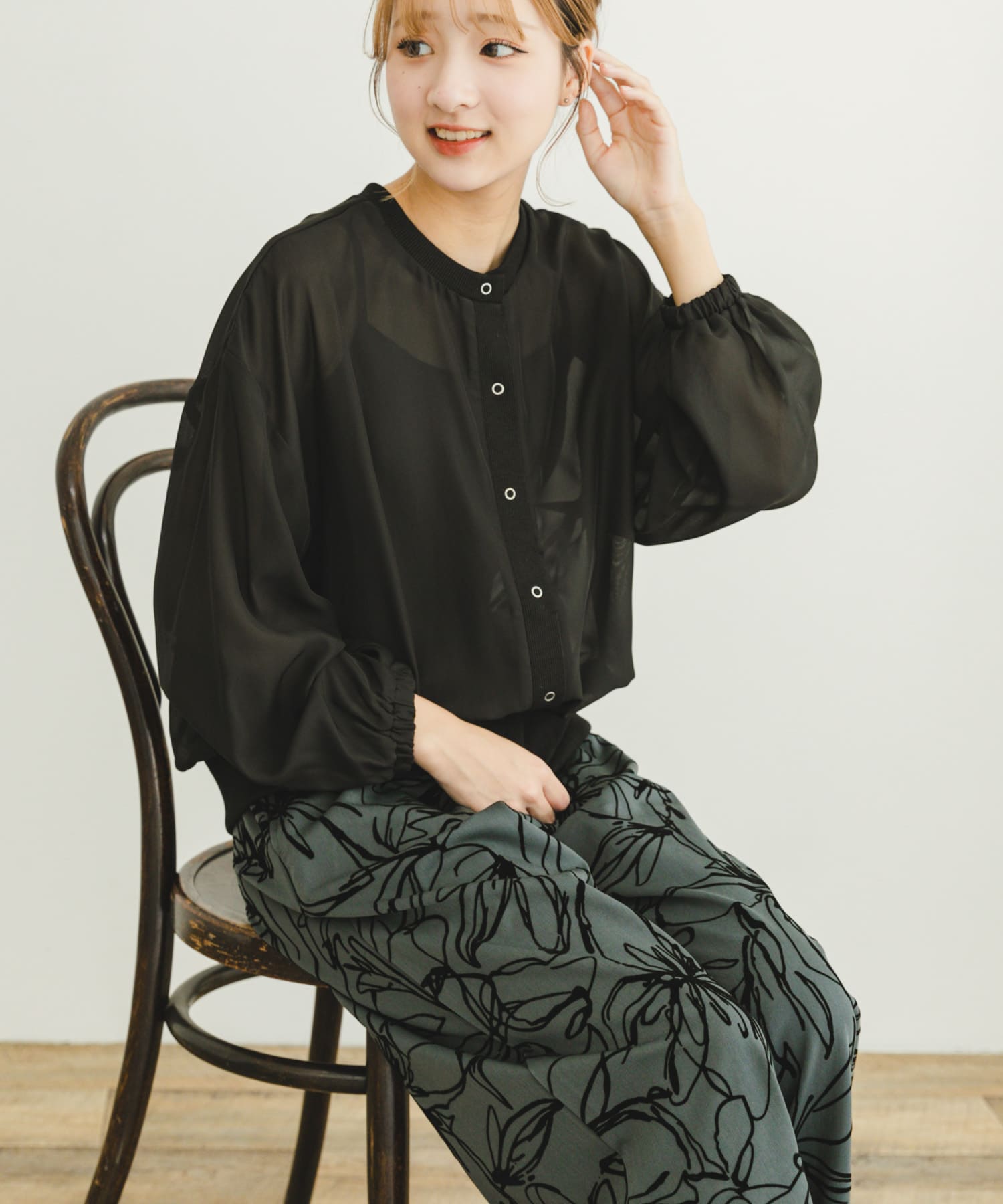 身長：160cm サイズ：FREE