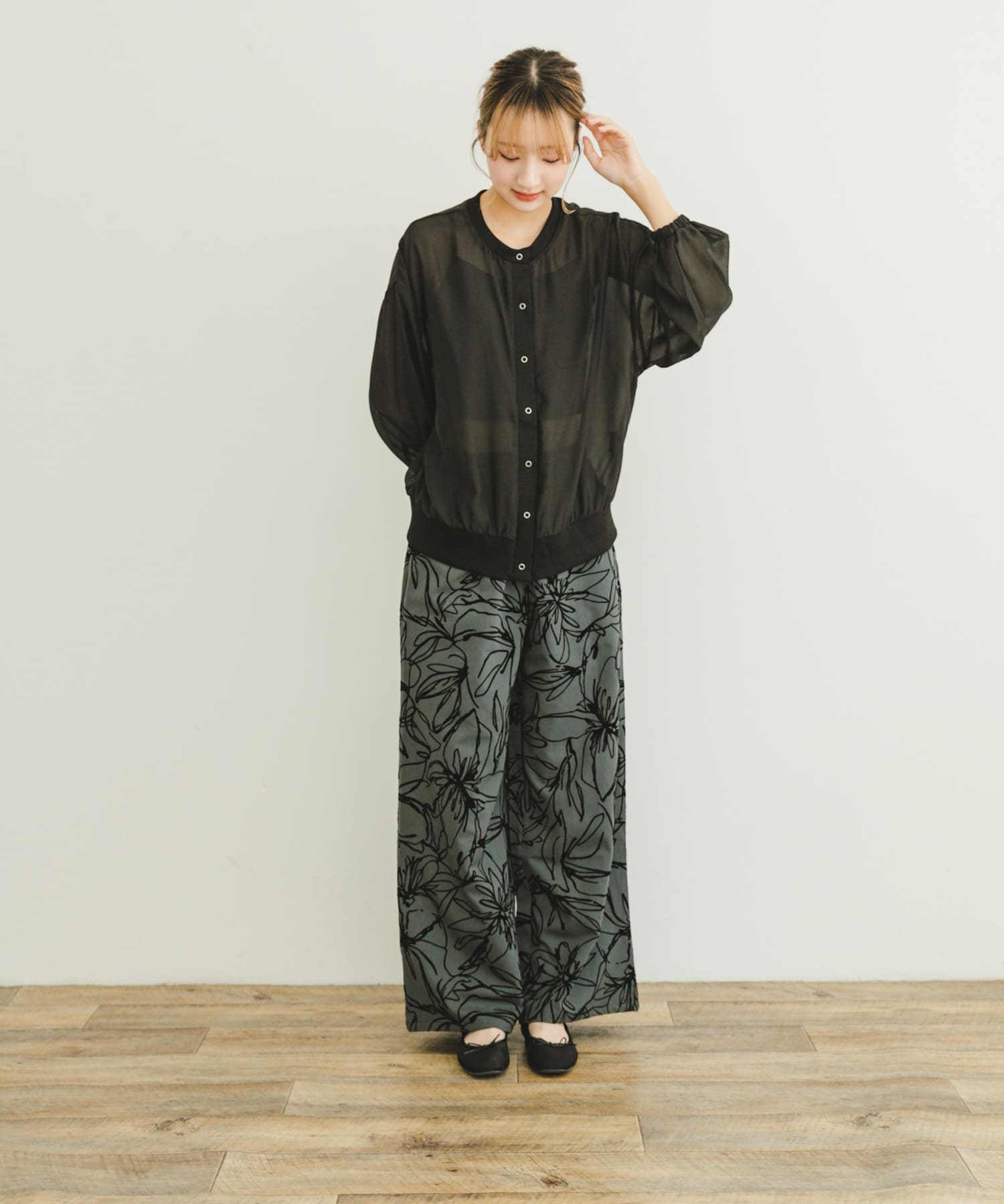 身長：160cm サイズ：FREE