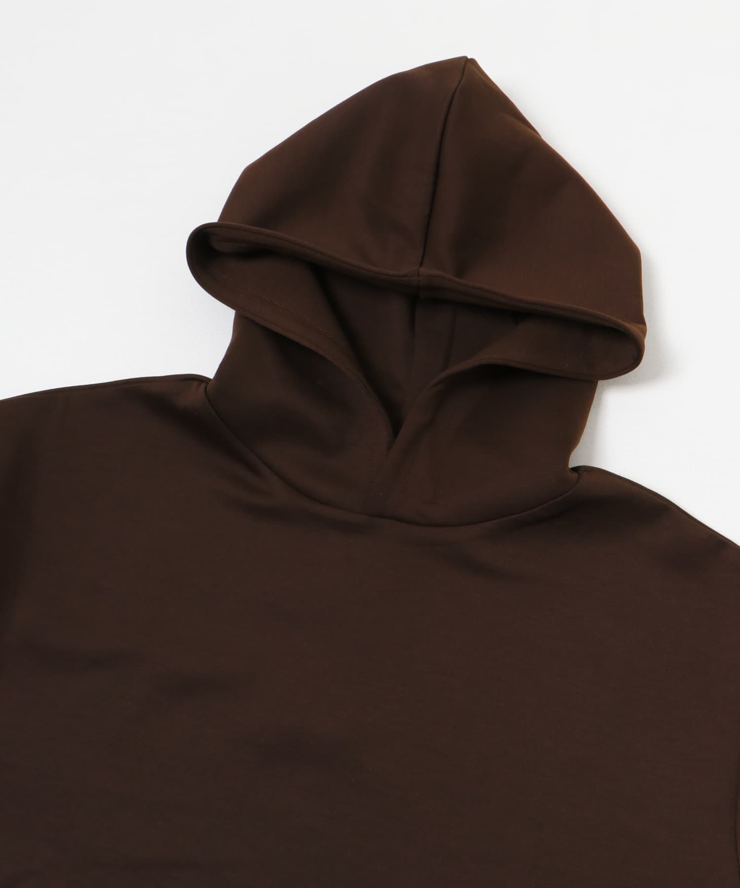 ストレッチダンボール プルオーバーパーカー(M BRN): トップス｜URBAN