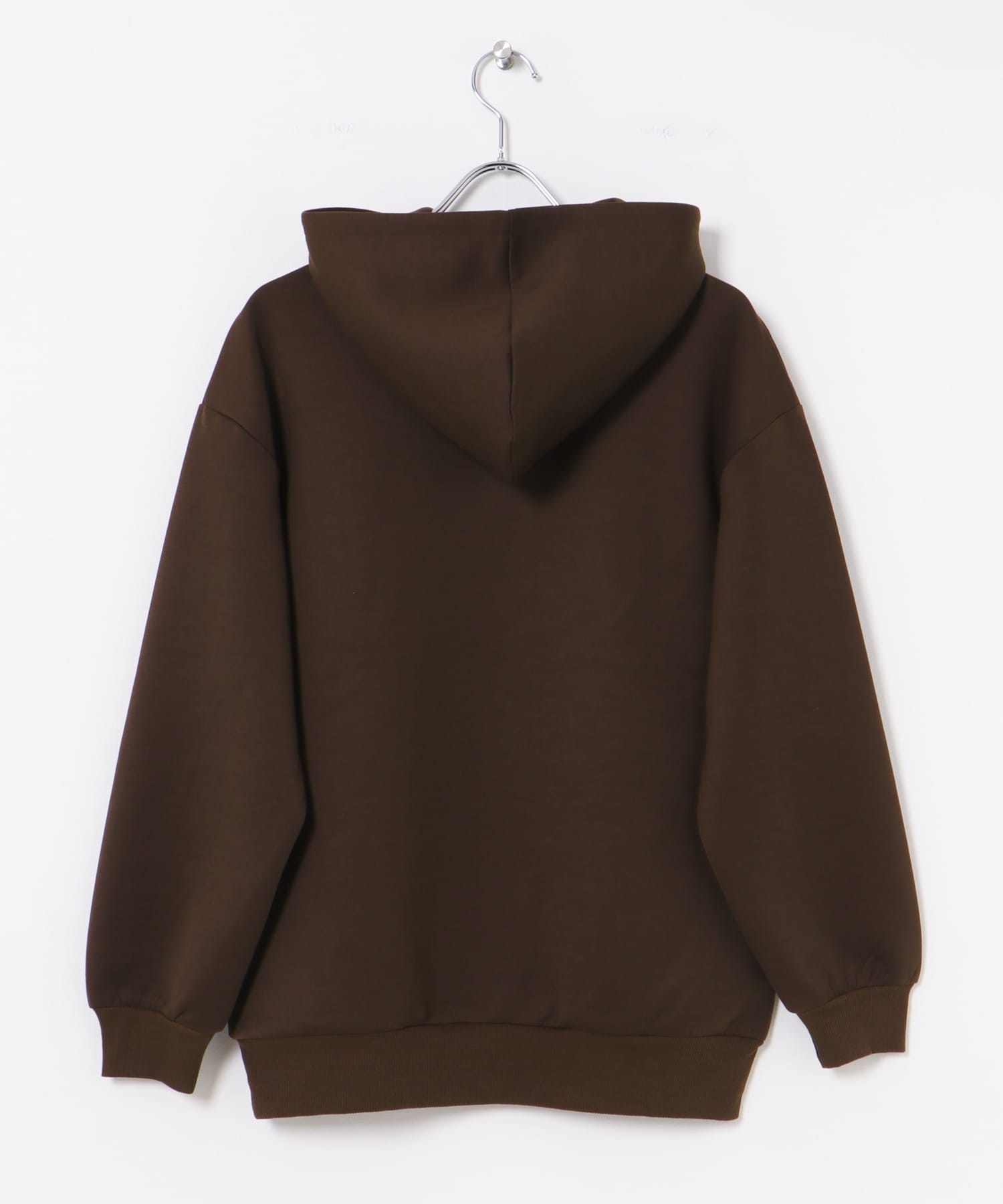 ストレッチダンボール プルオーバーパーカー(M BRN): トップス｜URBAN