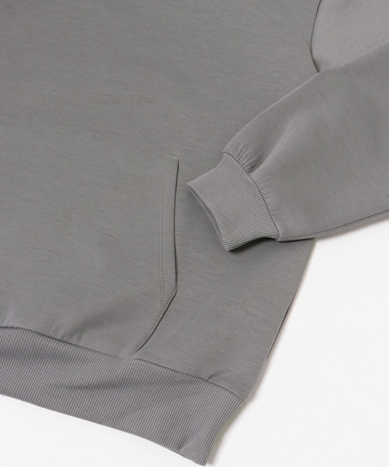 ストレッチダンボール プルオーバーパーカー GRY M