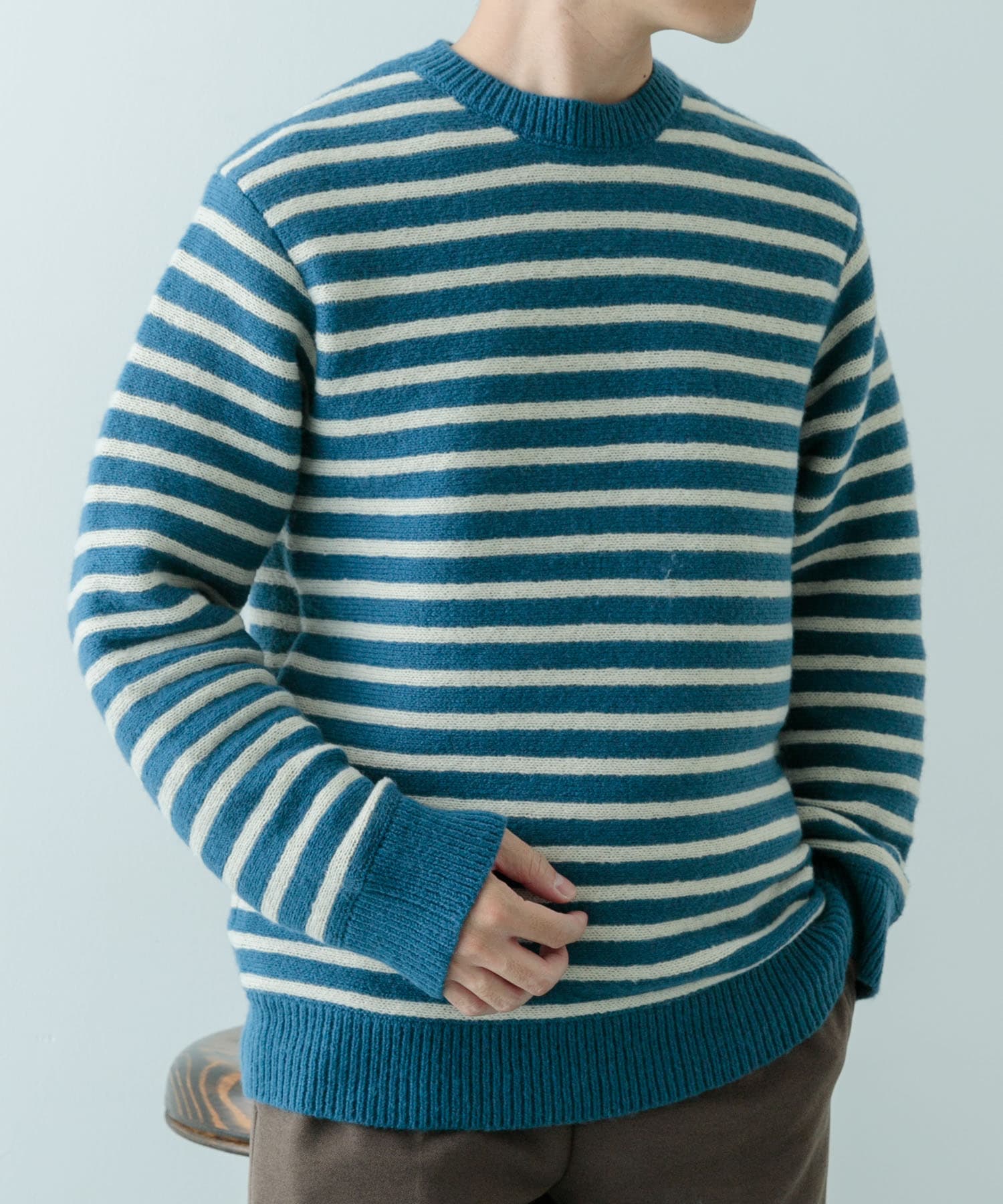 クルーネック ボーダー ニット(M IVO): トップス｜URBAN RESEARCH公式