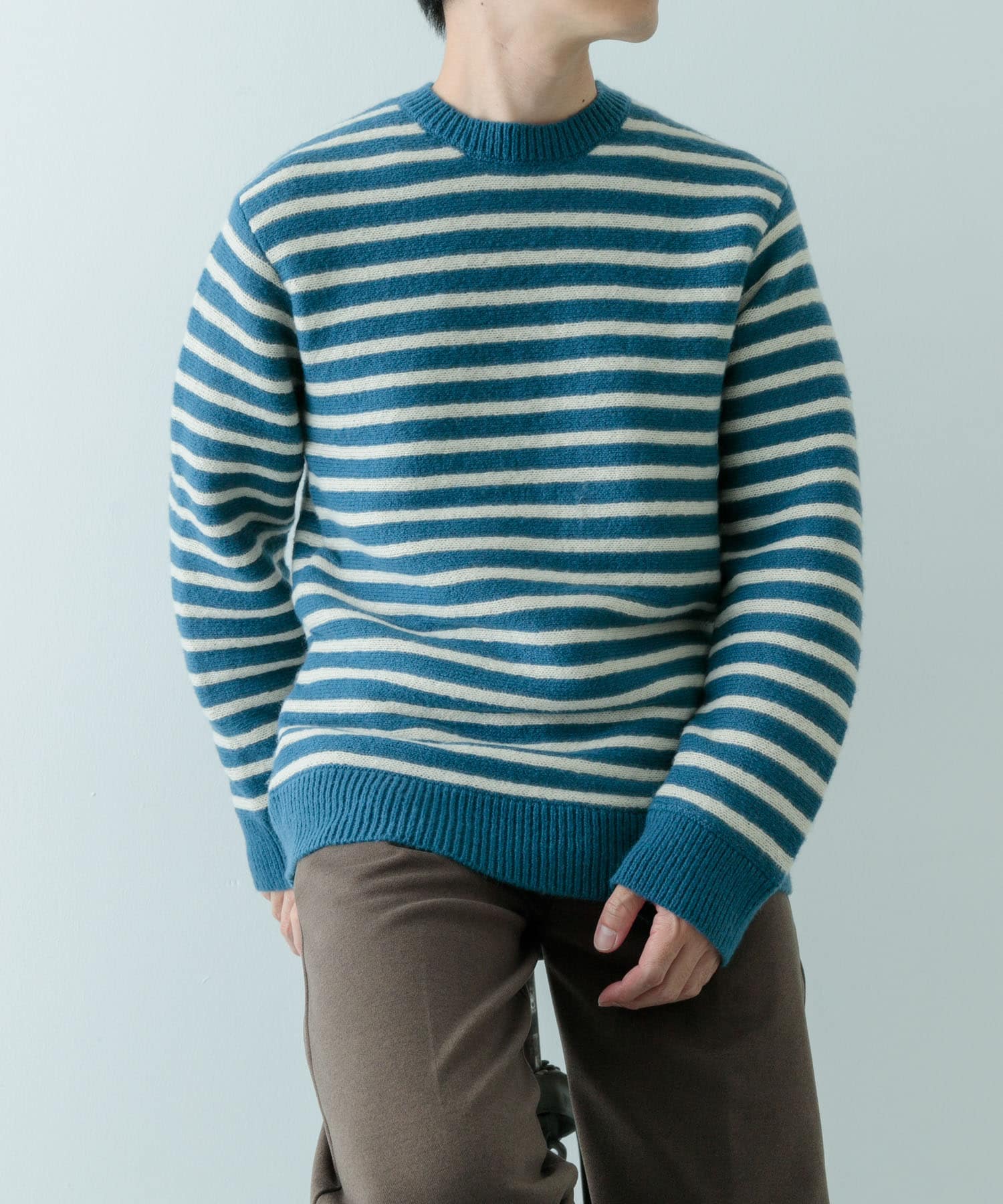 クルーネック ボーダー ニット(M IVO): トップス｜URBAN RESEARCH公式