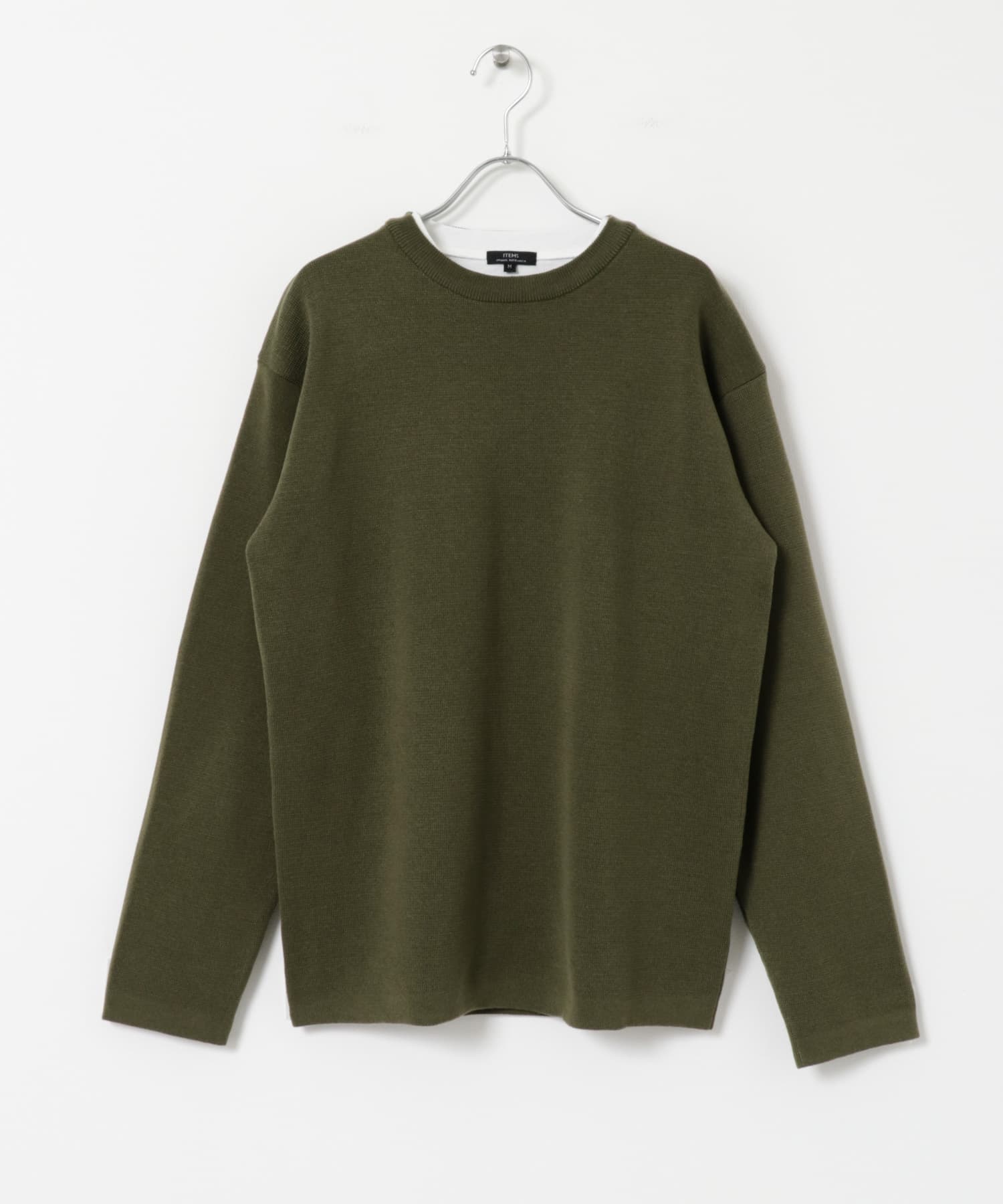 Mウォッシャブルミラノリブニットインナーセット KHK M