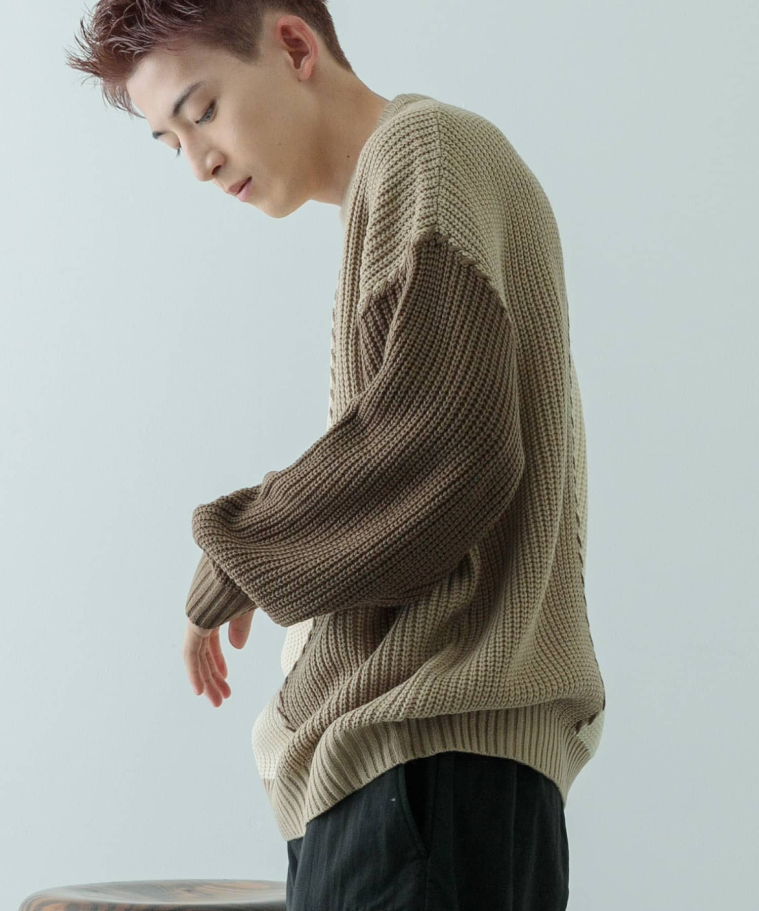 身長：180cm サイズ：L