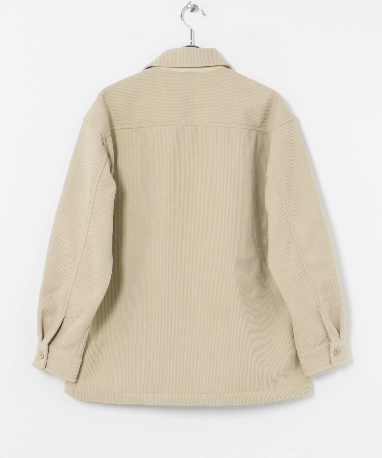 裏フリースボンディングコーデュロイジャケット L.BEIGE M
