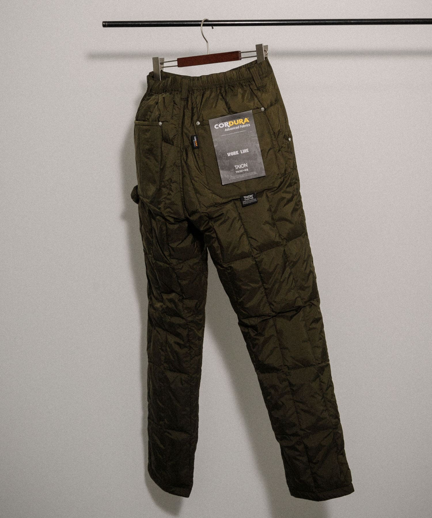 TAION　Work Down Painter Pants
