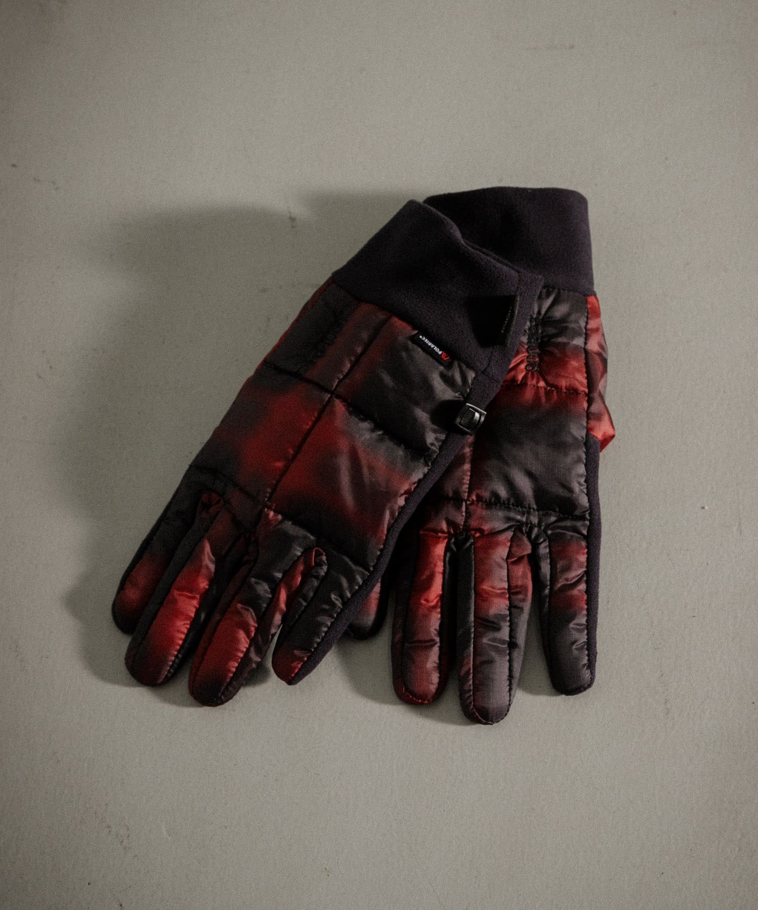 TAION　LightDown×PolarTec Grove RED CHECK -