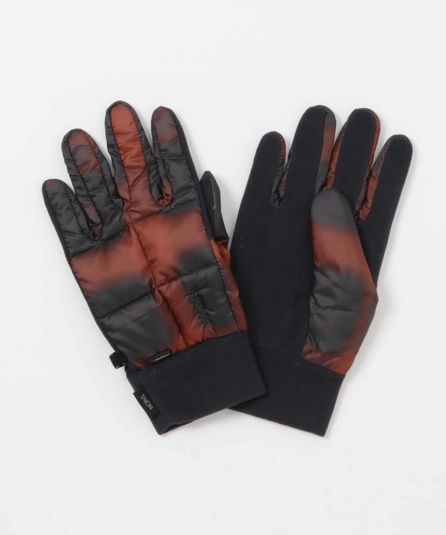 TAION　LightDown×PolarTec Grove RED CHECK -