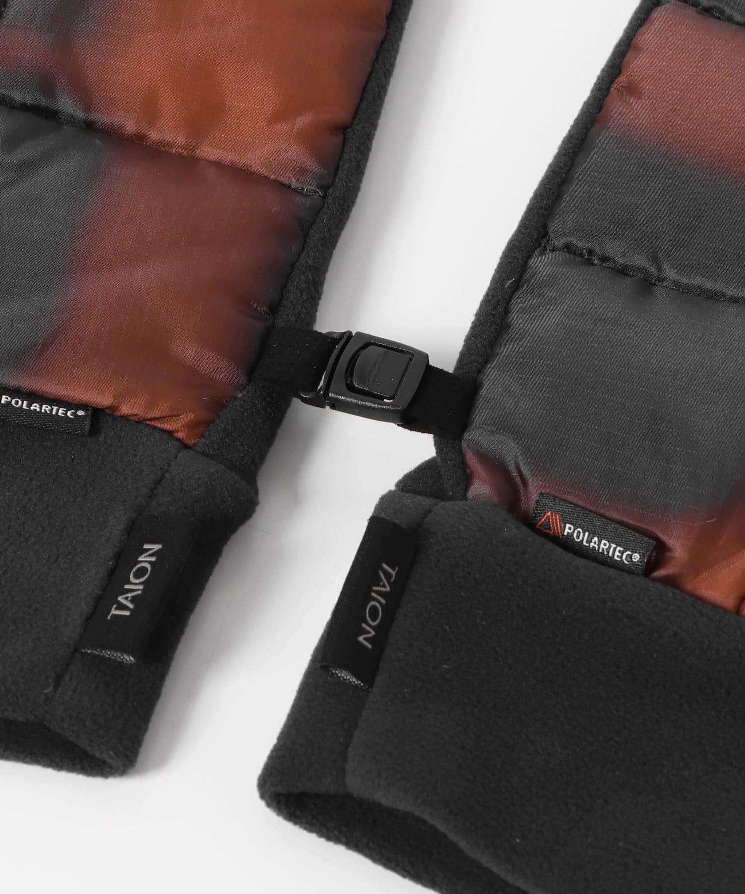 TAION　LightDown×PolarTec Grove RED CHECK -