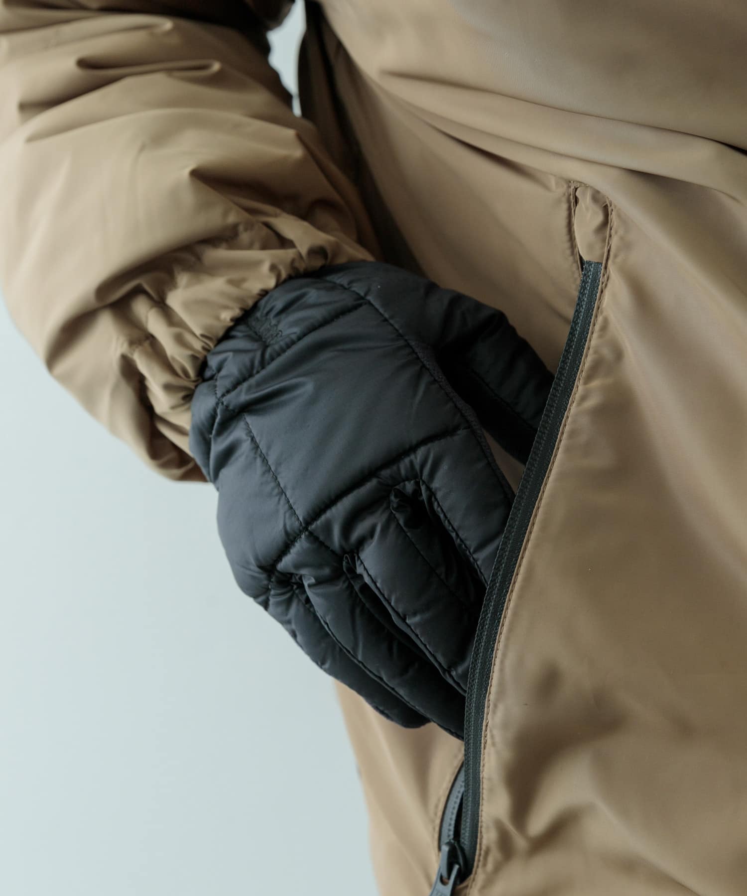 TAION　LightDown×PolarTec Grove BLK -