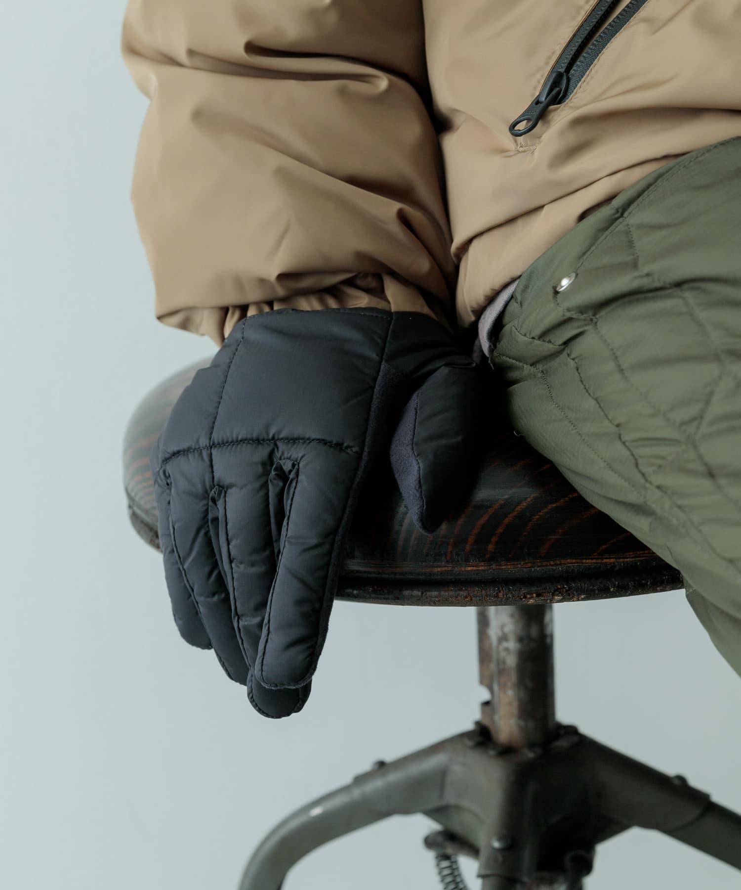 TAION　LightDown×PolarTec Grove BLK -