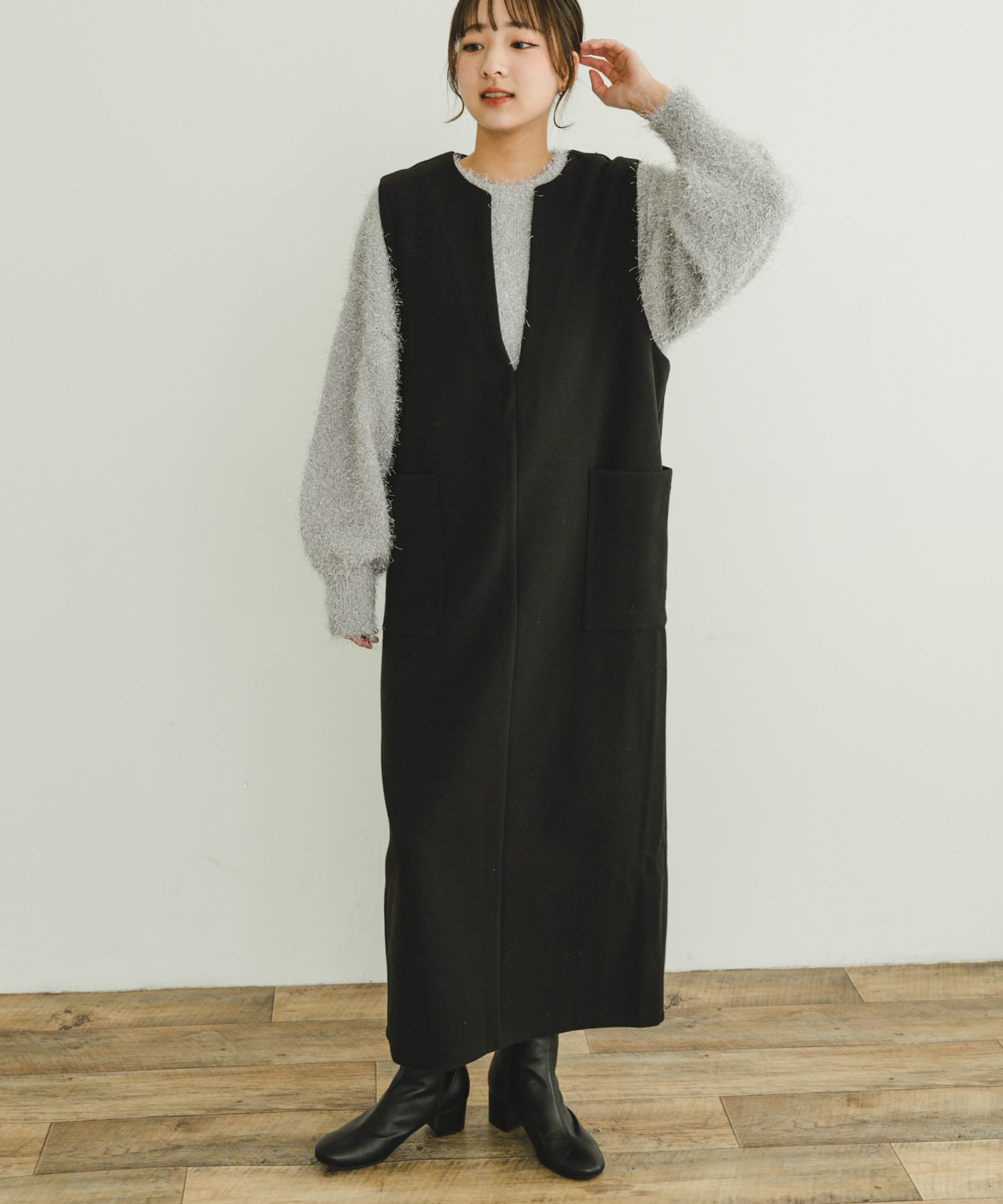 身長：160cm サイズ：FREE
