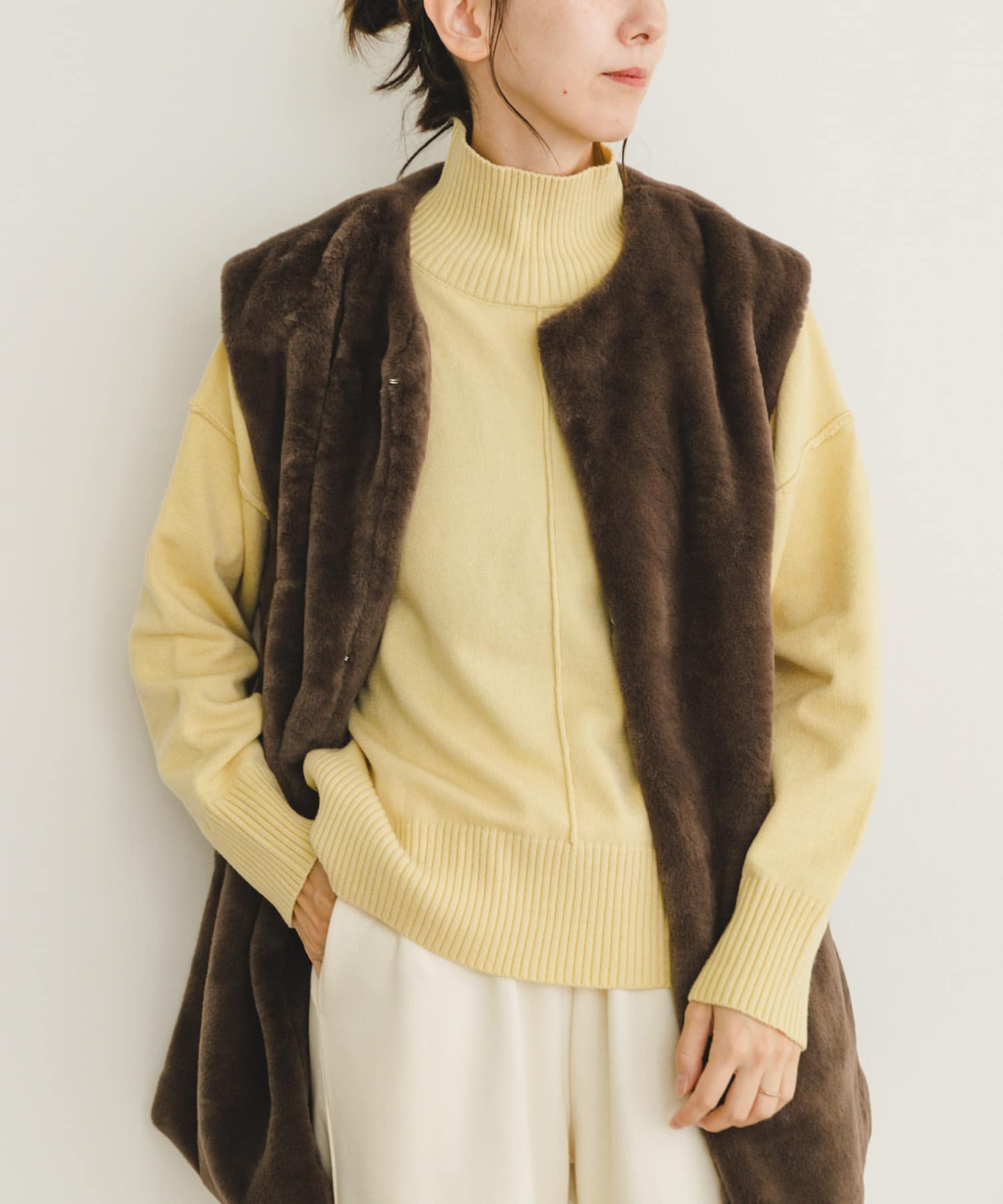OUTER：IT47-27A017/フェイクファージレ