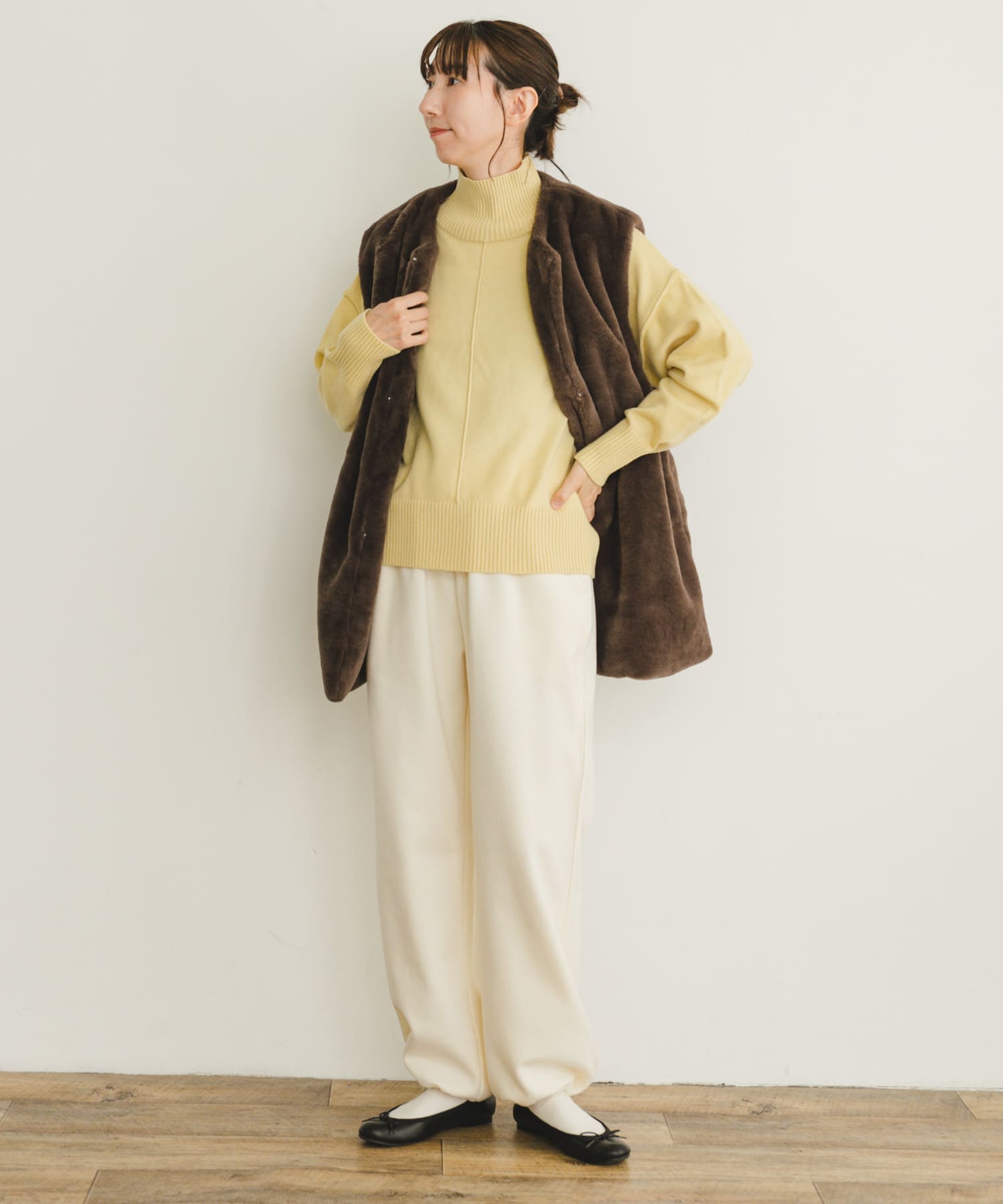 PANTS:IT47-24A004/裏起毛スウェットパンツ