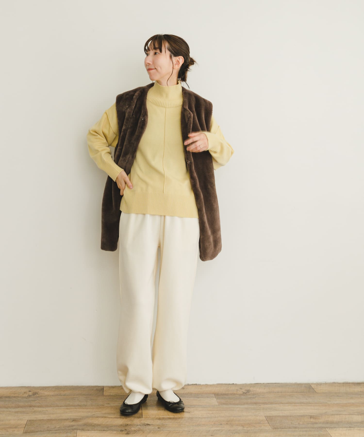 PANTS:IT47-24A004/裏起毛スウェットパンツ