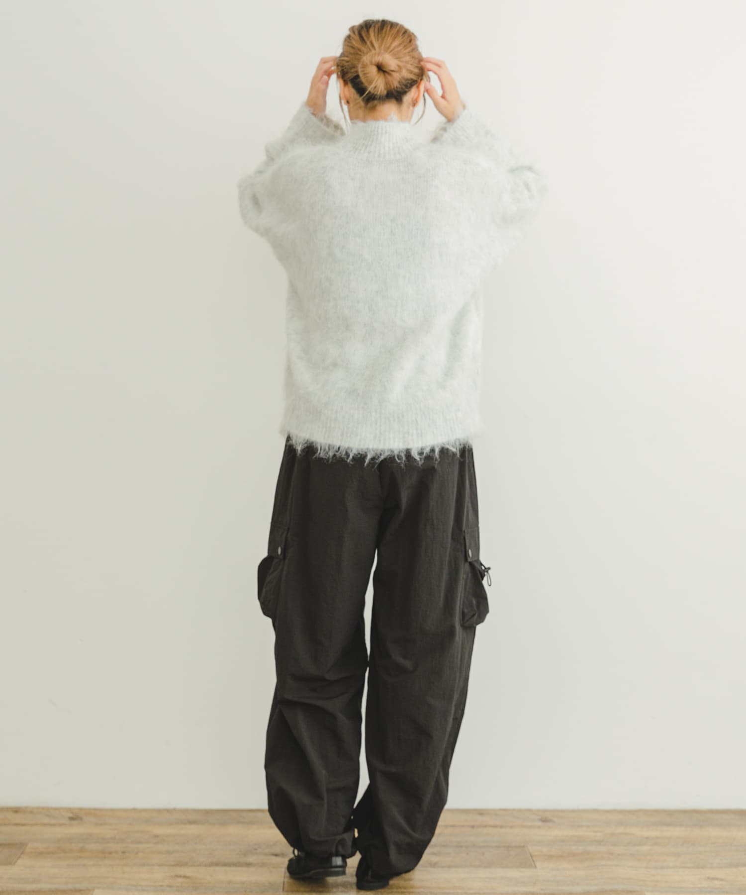 ミックスシャギーハイネックニット(FREE L.GRY): トップス｜URBAN