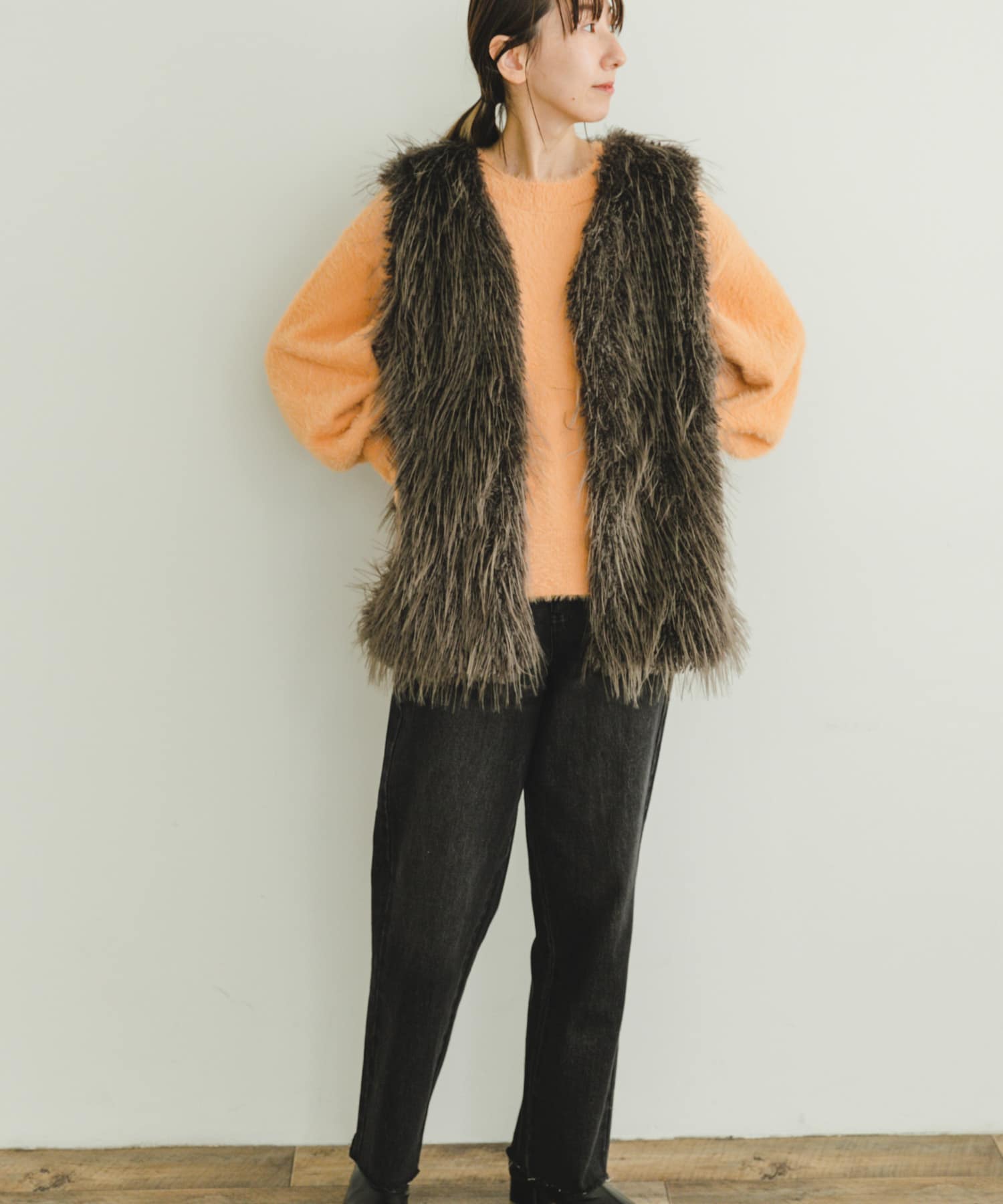 身長：164cm サイズ：FREE