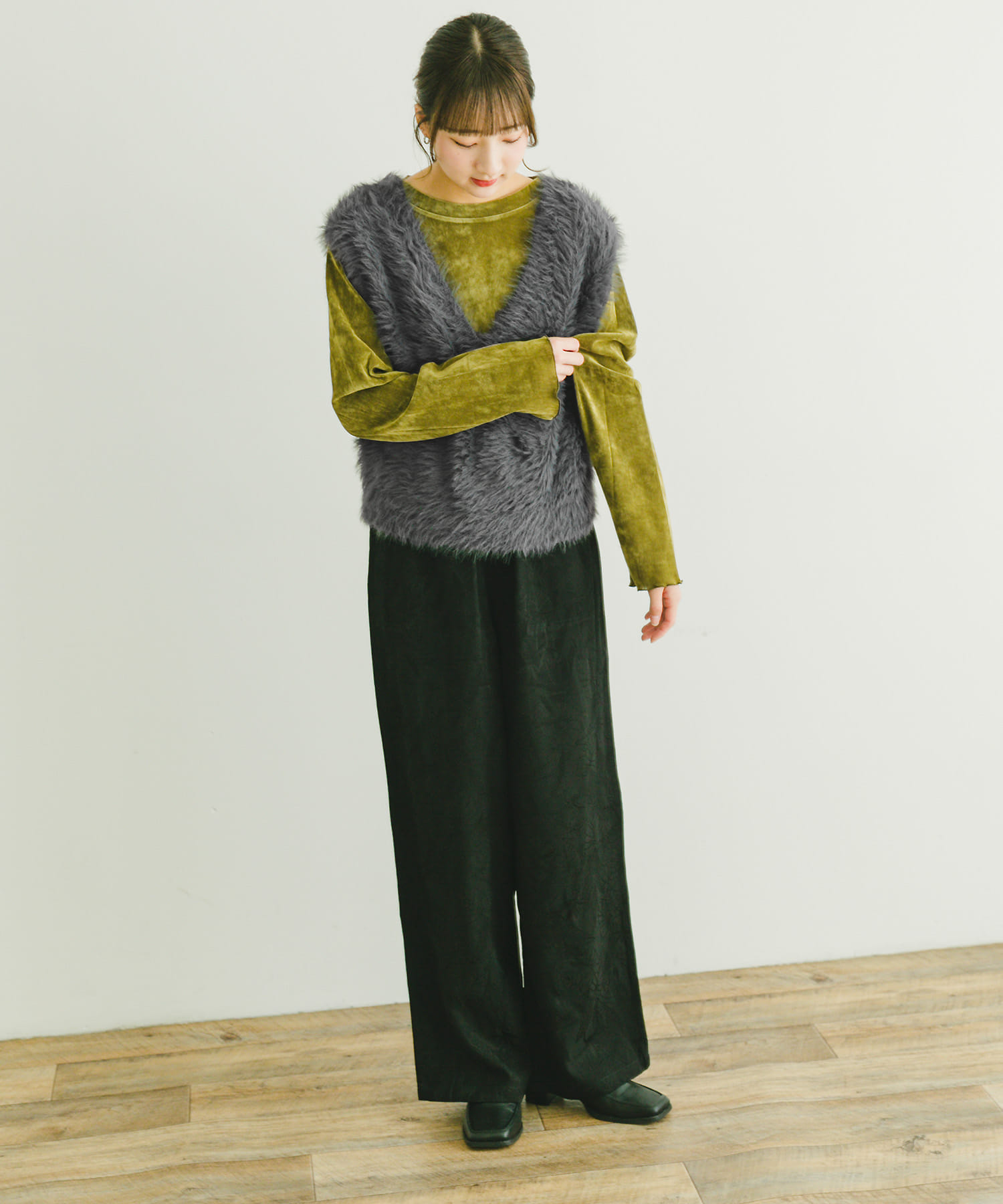 身長：160cm サイズ：FREE