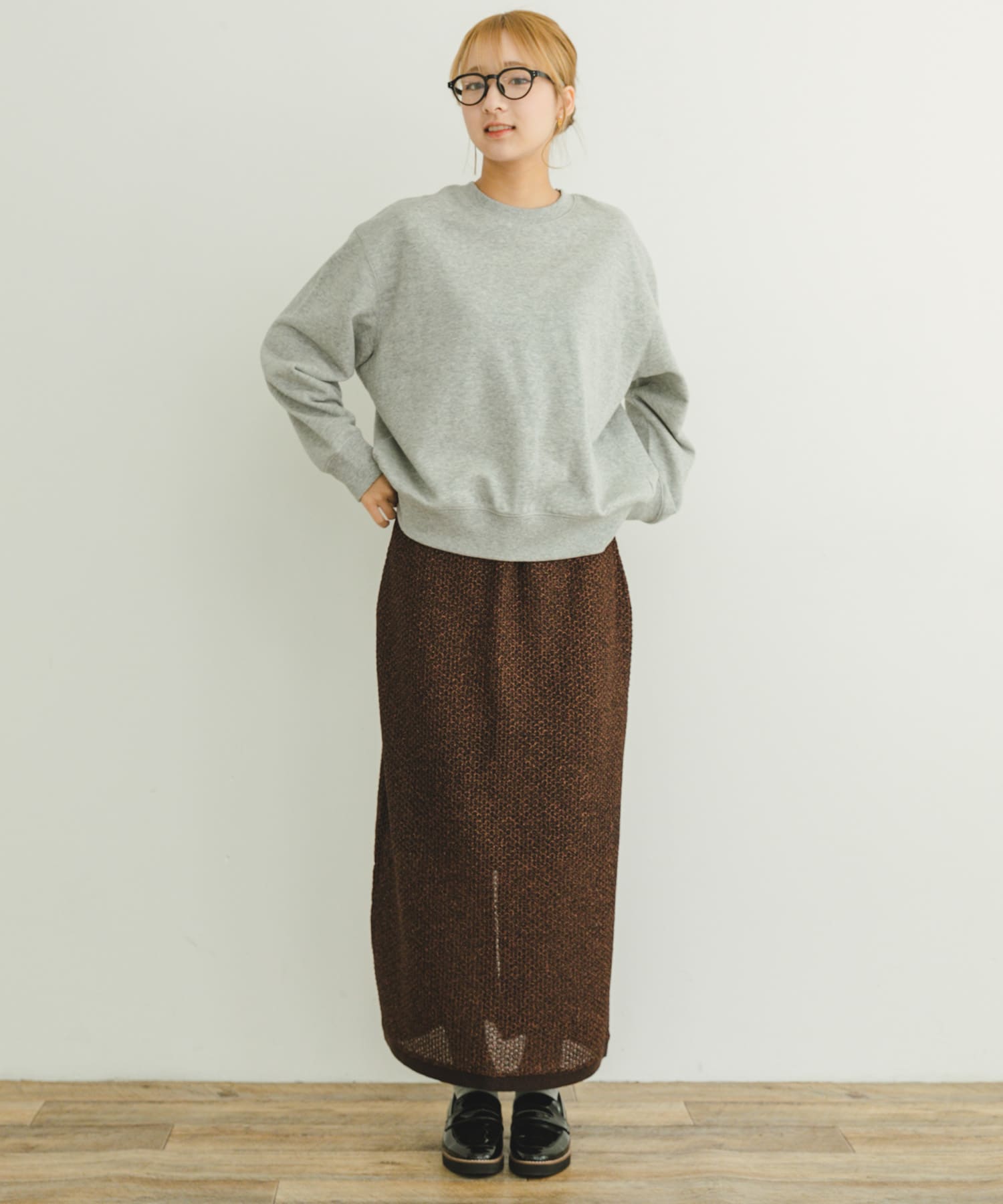 身長：160cm サイズ：FREE