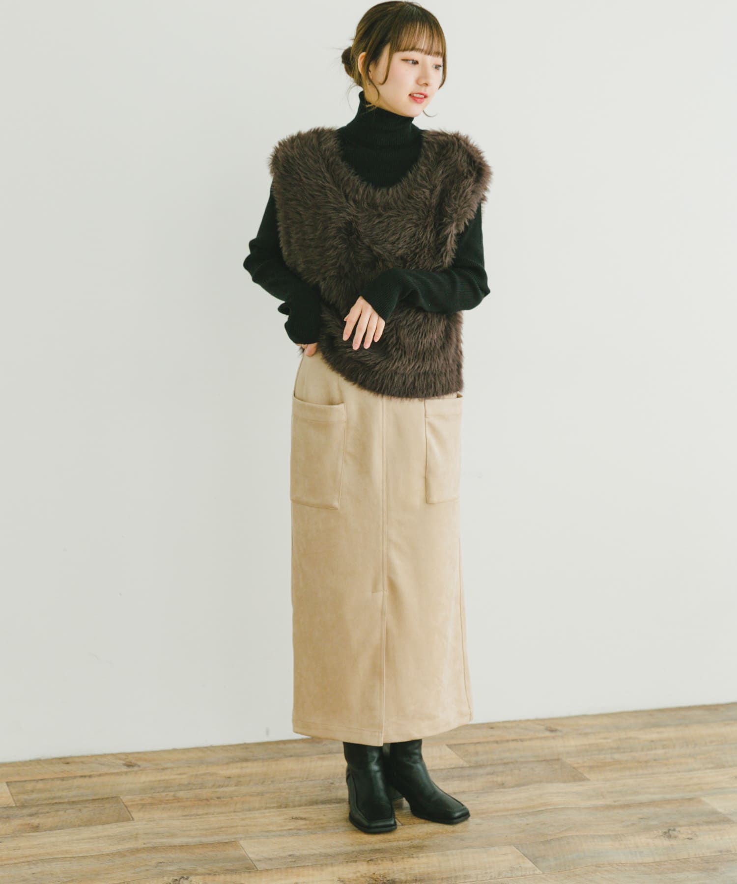 身長：160cm サイズ：FREE
