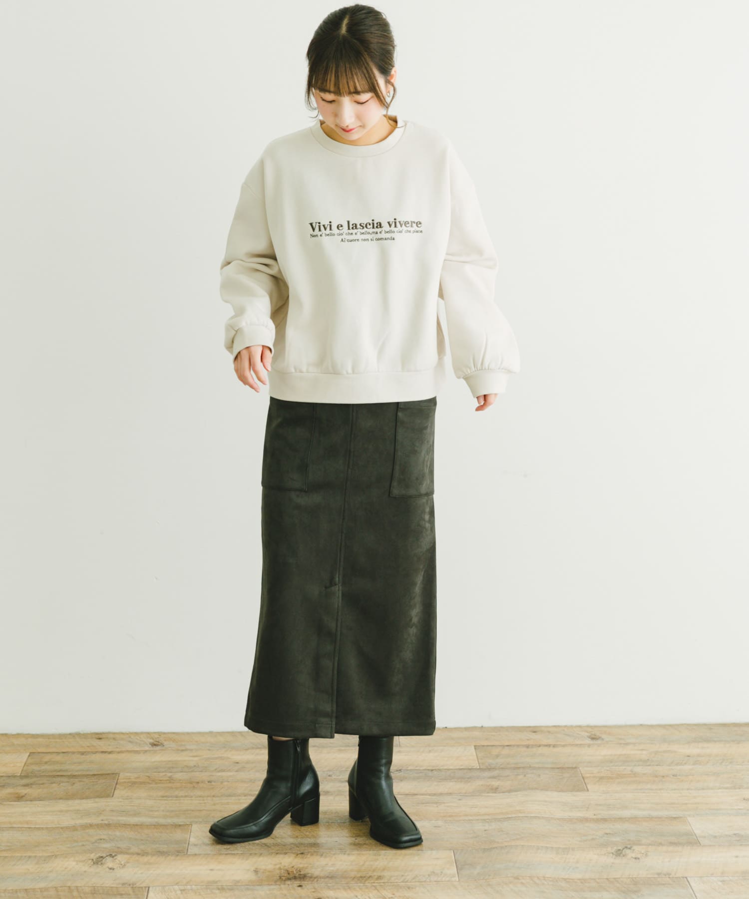 身長：160cm サイズ：FREE
