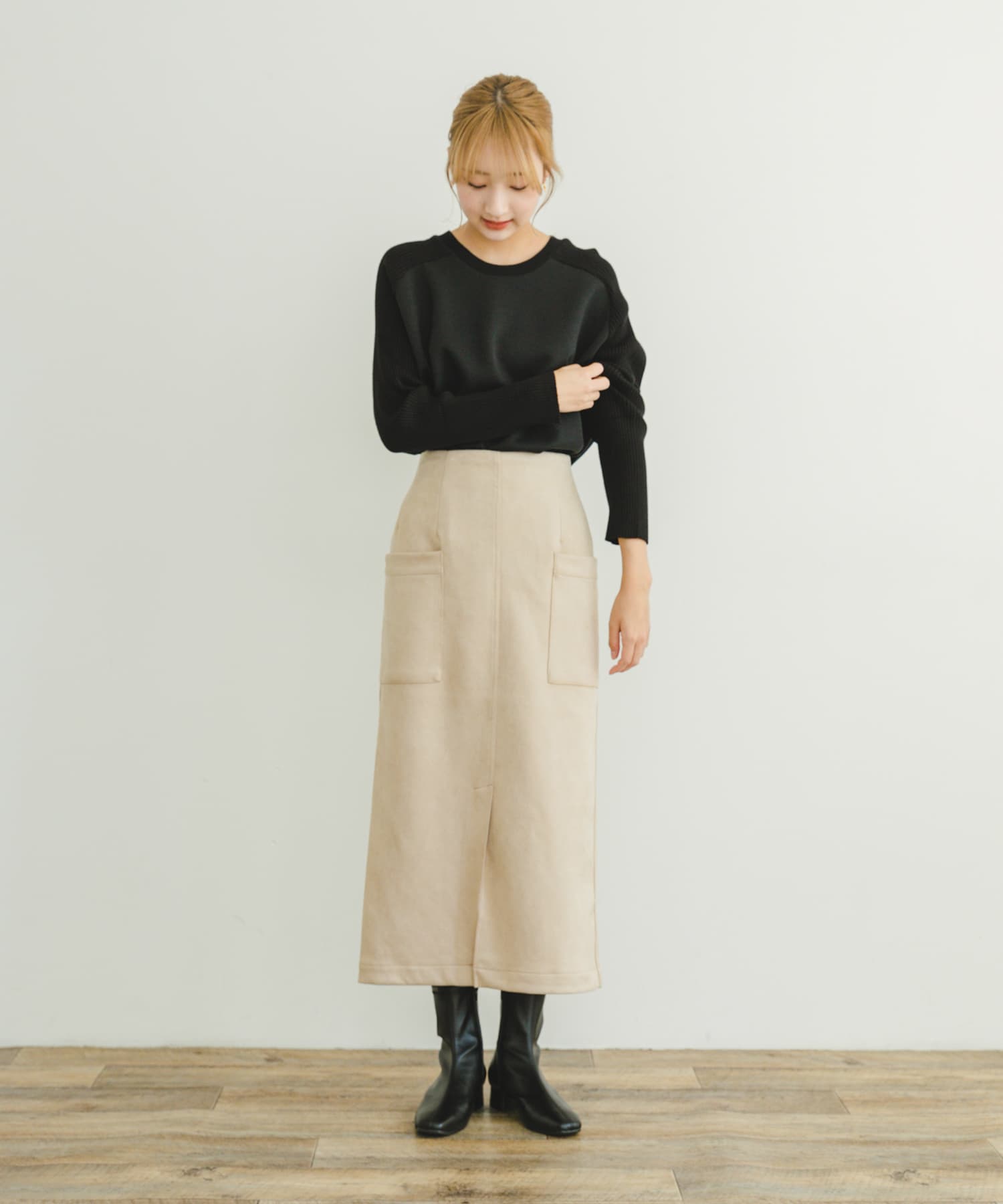 身長：160cm サイズ：FREE