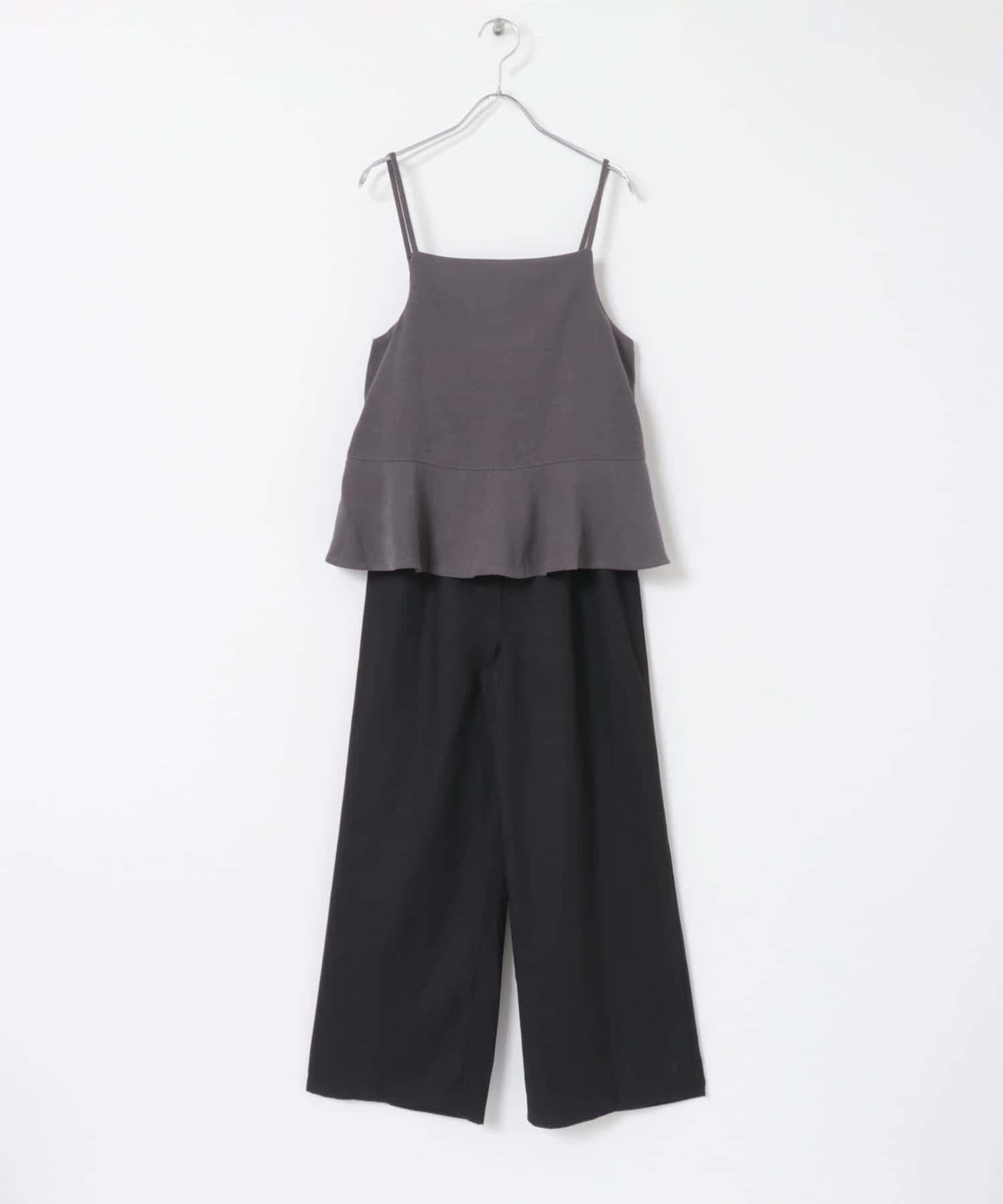 ペプラムキャミオールインワン CHA FREE