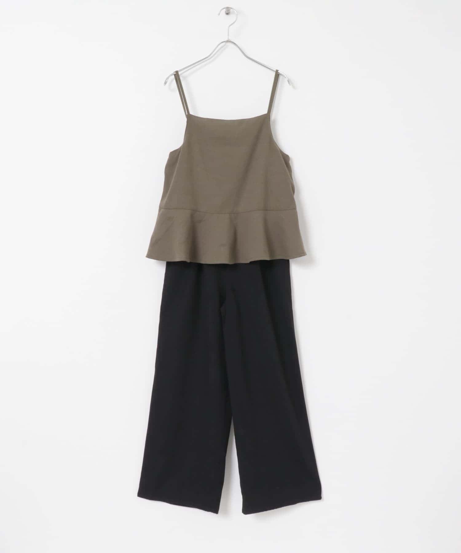 ペプラムキャミオールインワン KHK FREE