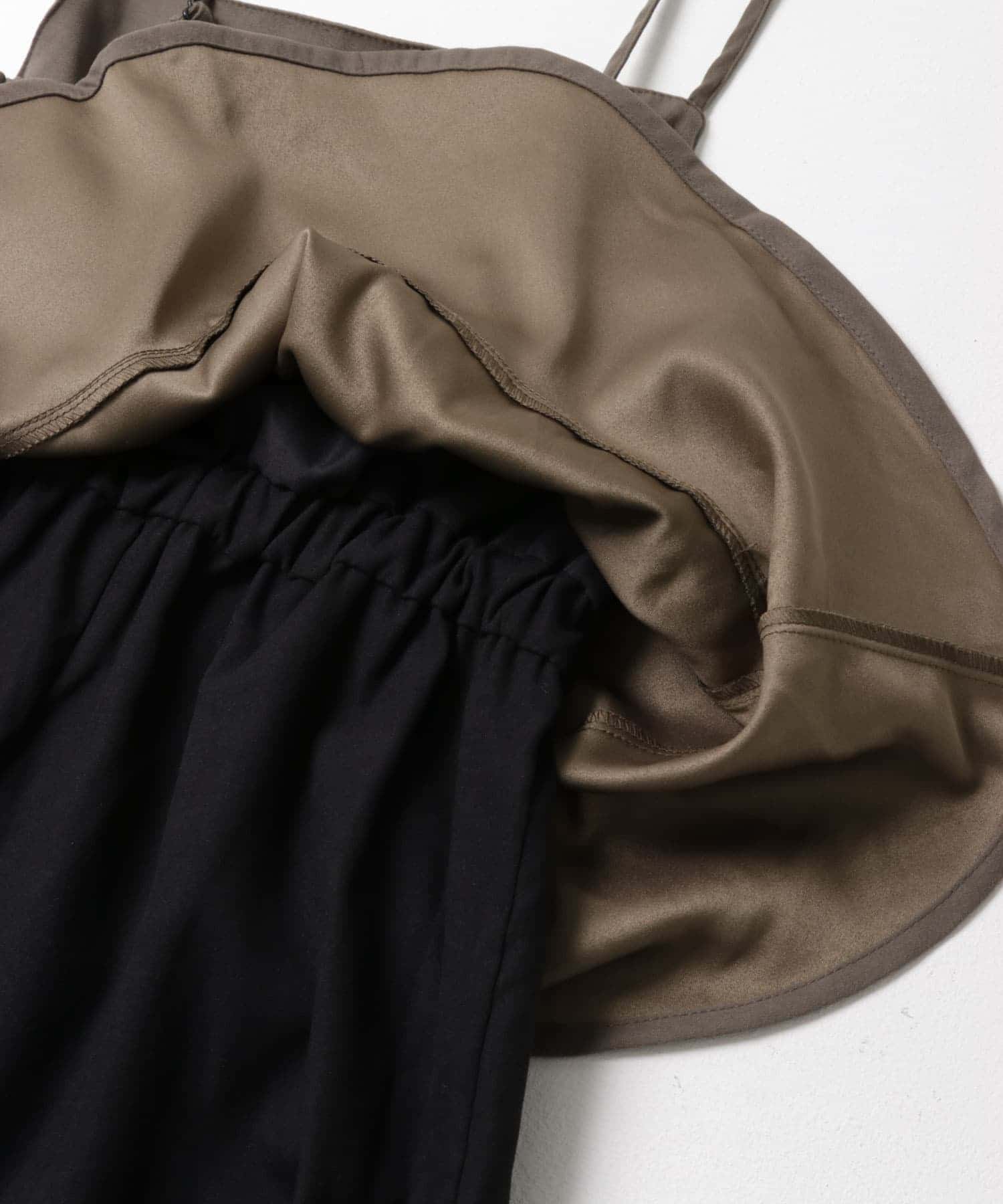 ペプラムキャミオールインワン KHK FREE