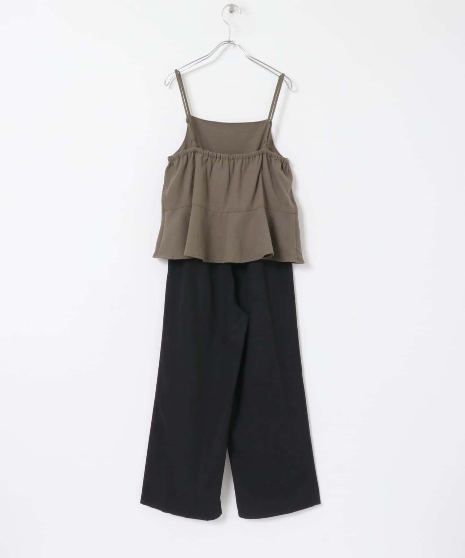 ペプラムキャミオールインワン KHK FREE