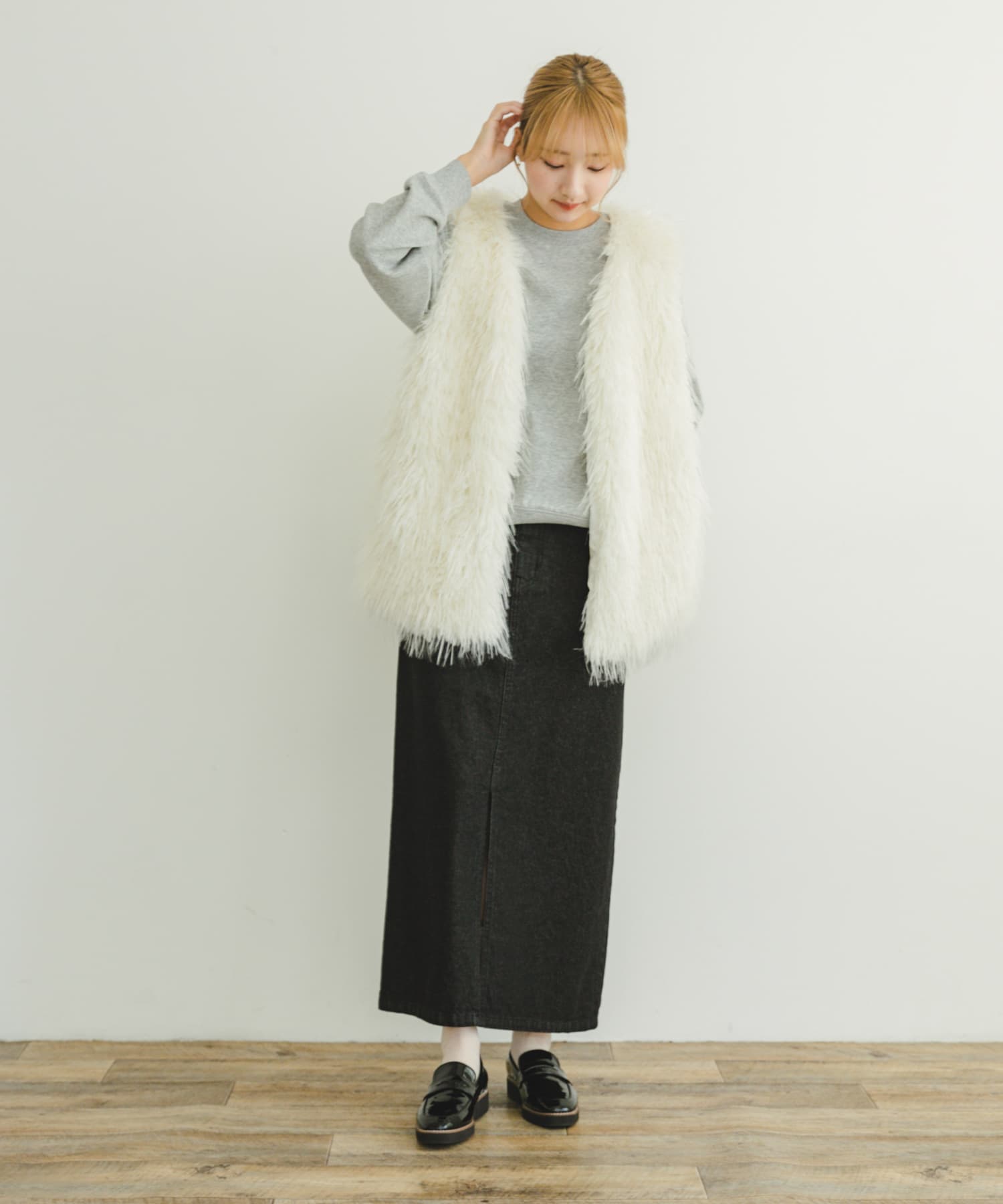 身長：160cm サイズ：FREE