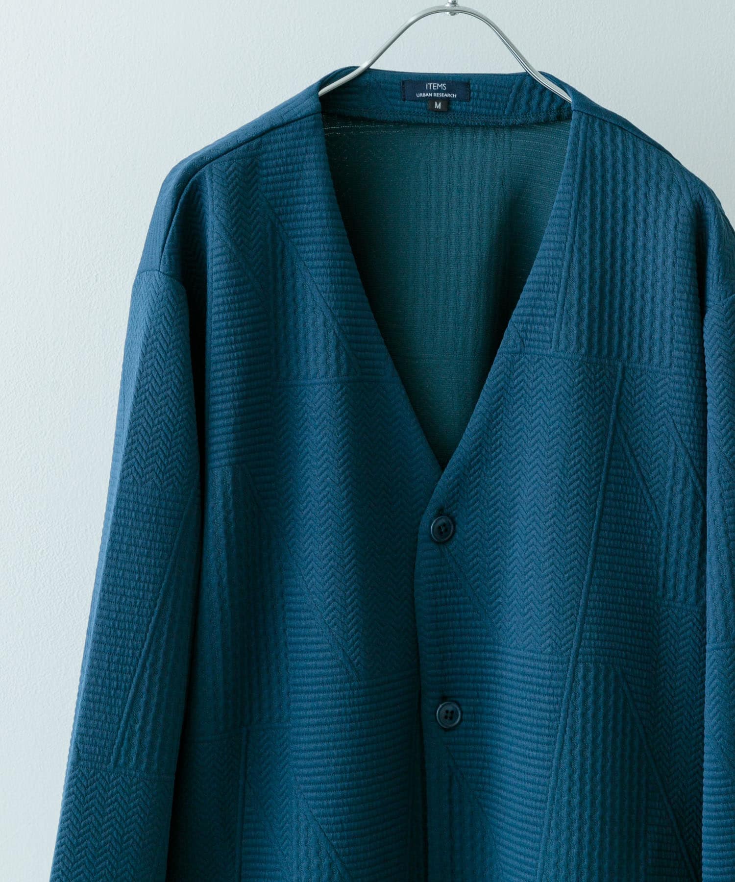 ジオメジャカード カットソーカーディガン