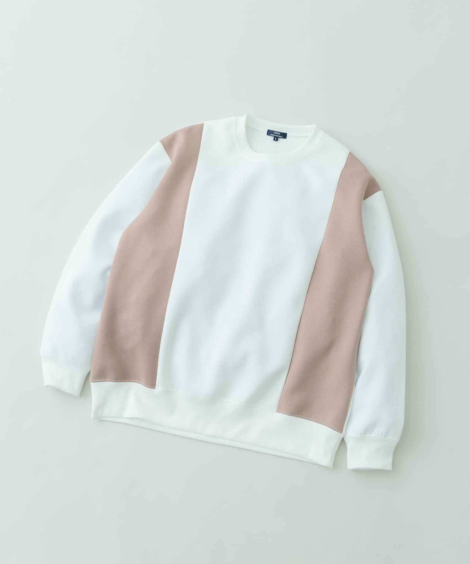 ストレッチダンボール 切替トップス B MOC M