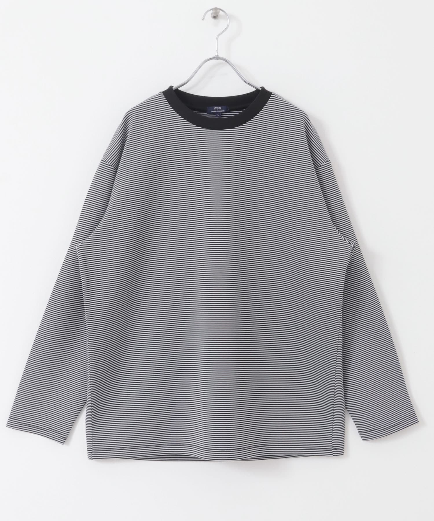 ダンボール ロングスリーブ カットソー BORDER M