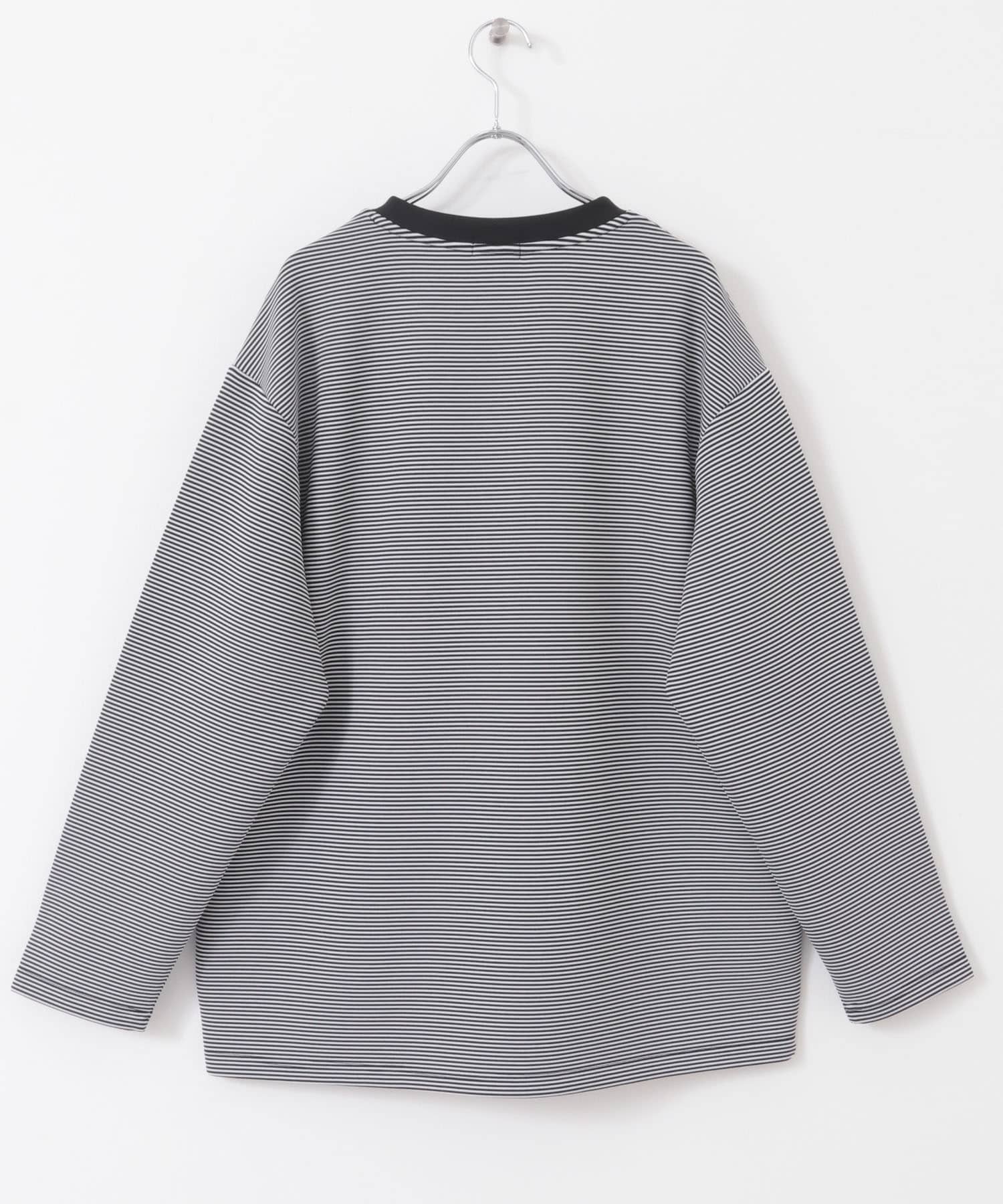 ダンボール ロングスリーブ カットソー BORDER M