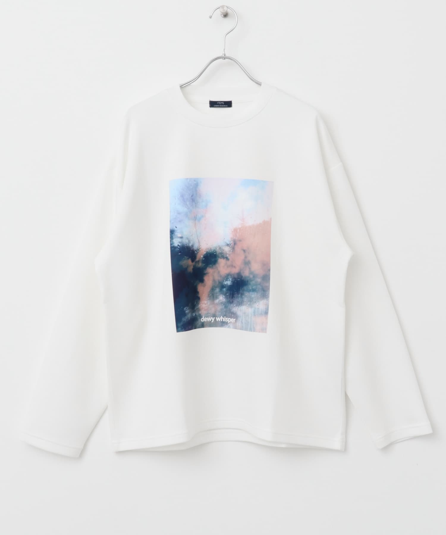 Art Graphic ポンチカットソー Dewy WHT M