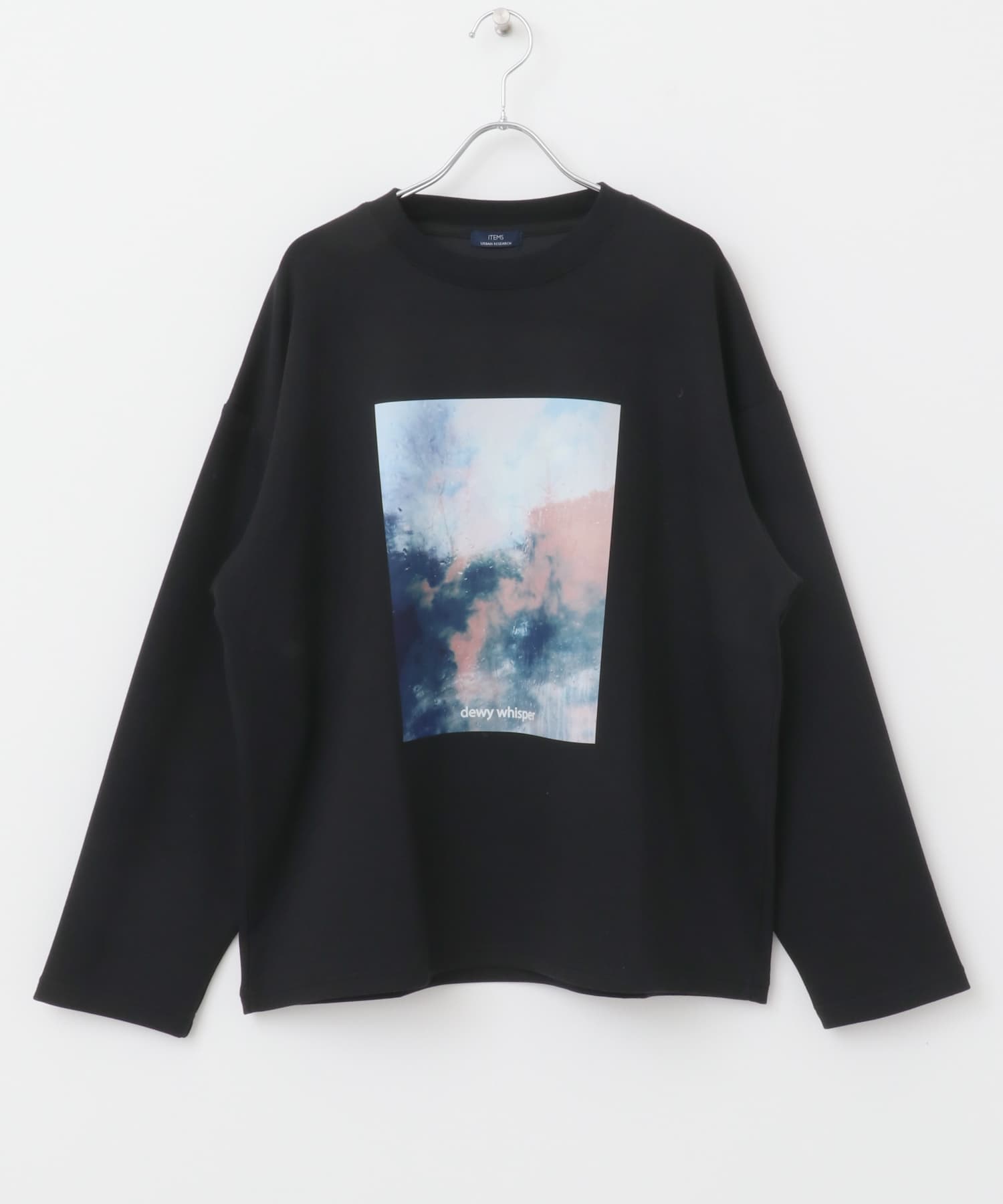 Art Graphic ポンチカットソー Dewy BLK M