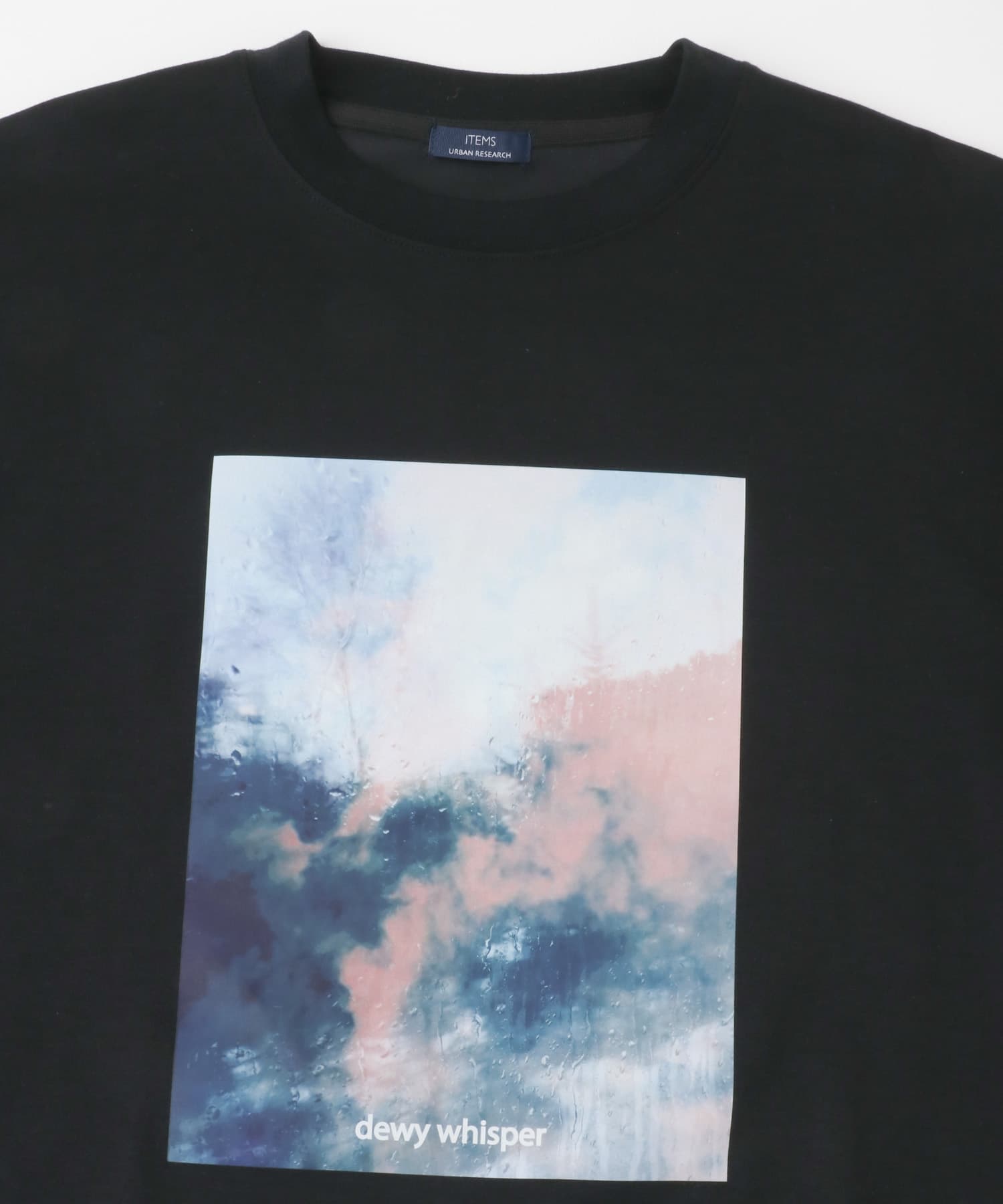 Art Graphic ポンチカットソー Dewy BLK M