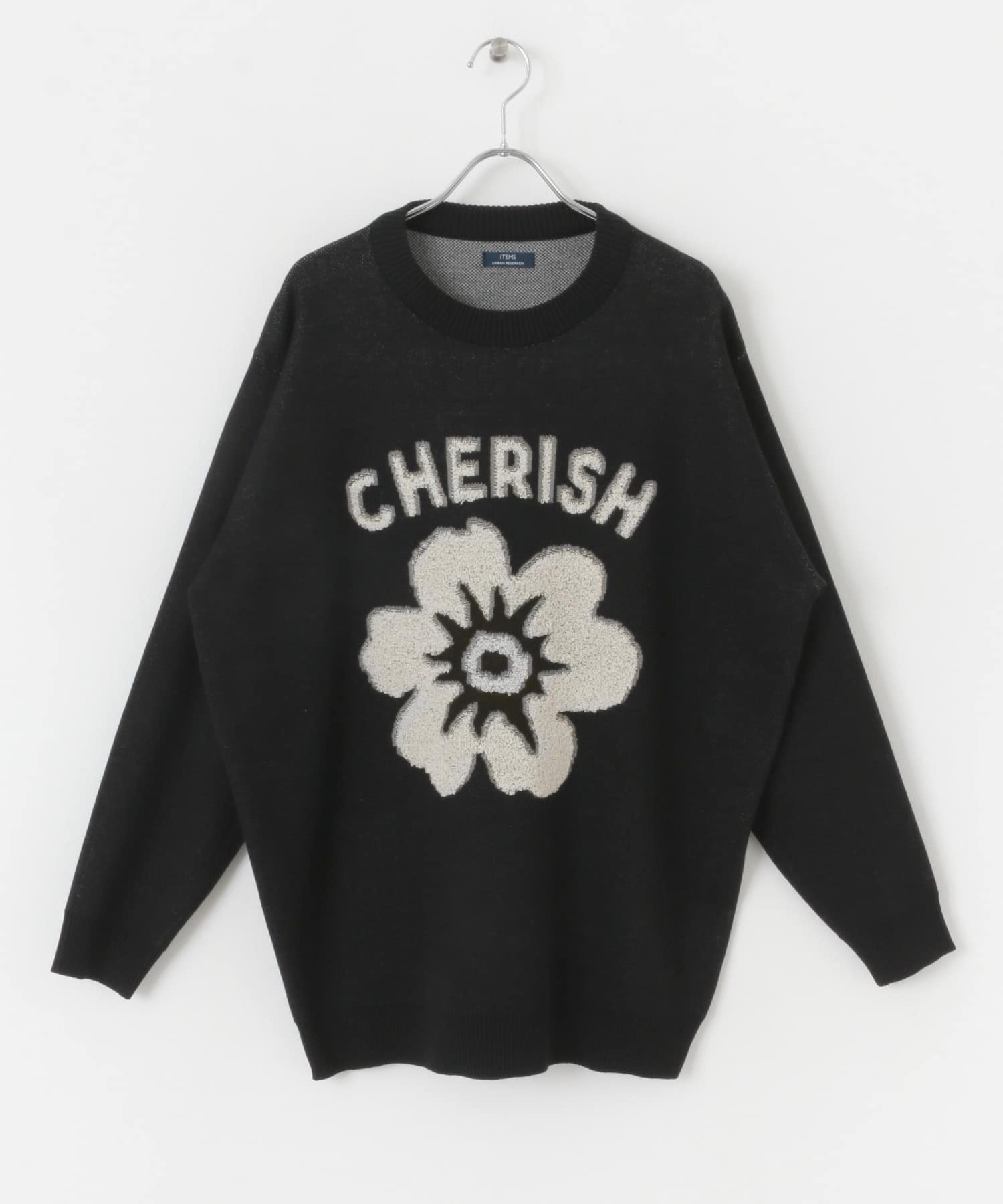 ループJQDニット CHERISH BLK M