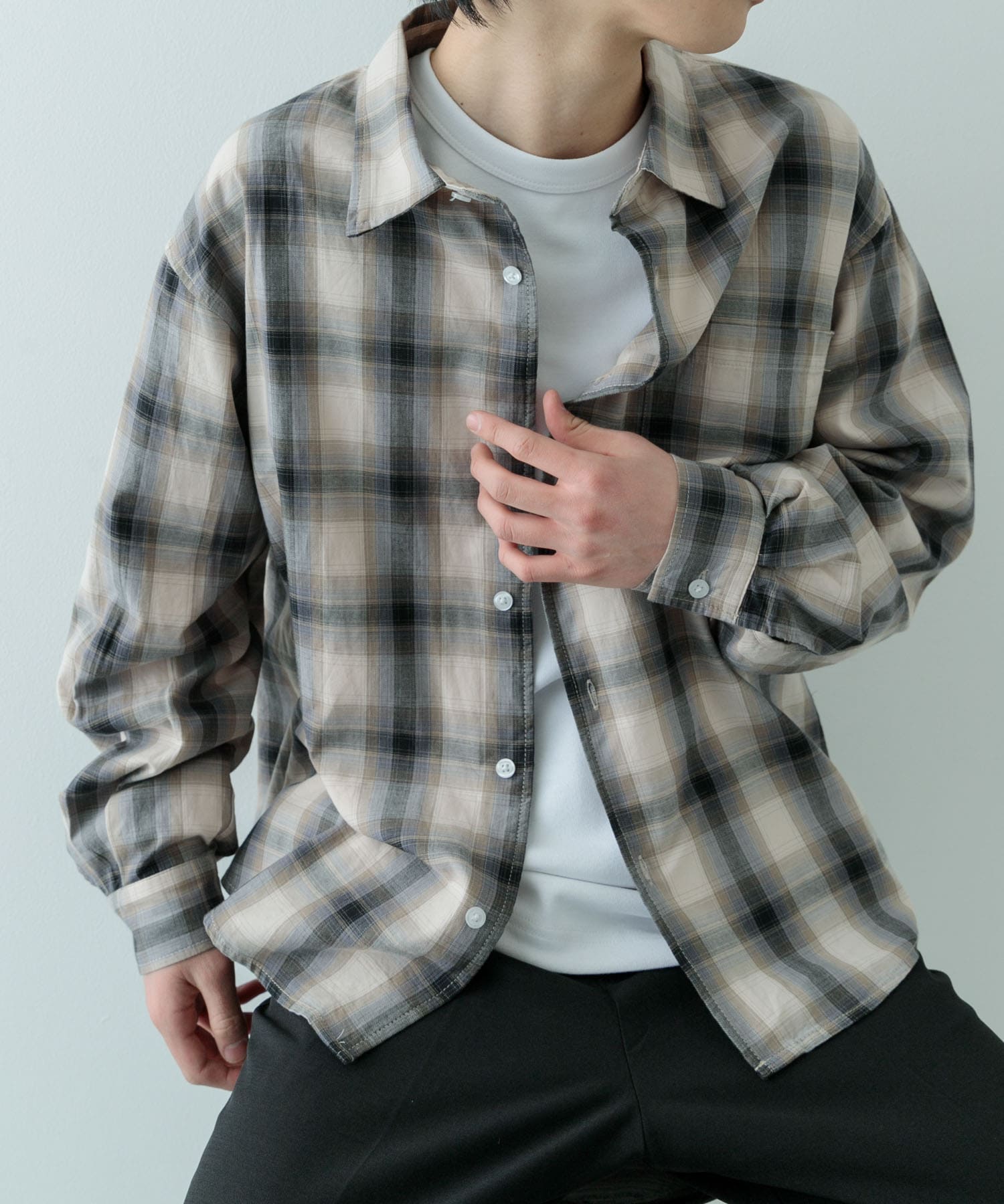 身長：175cm サイズ：L