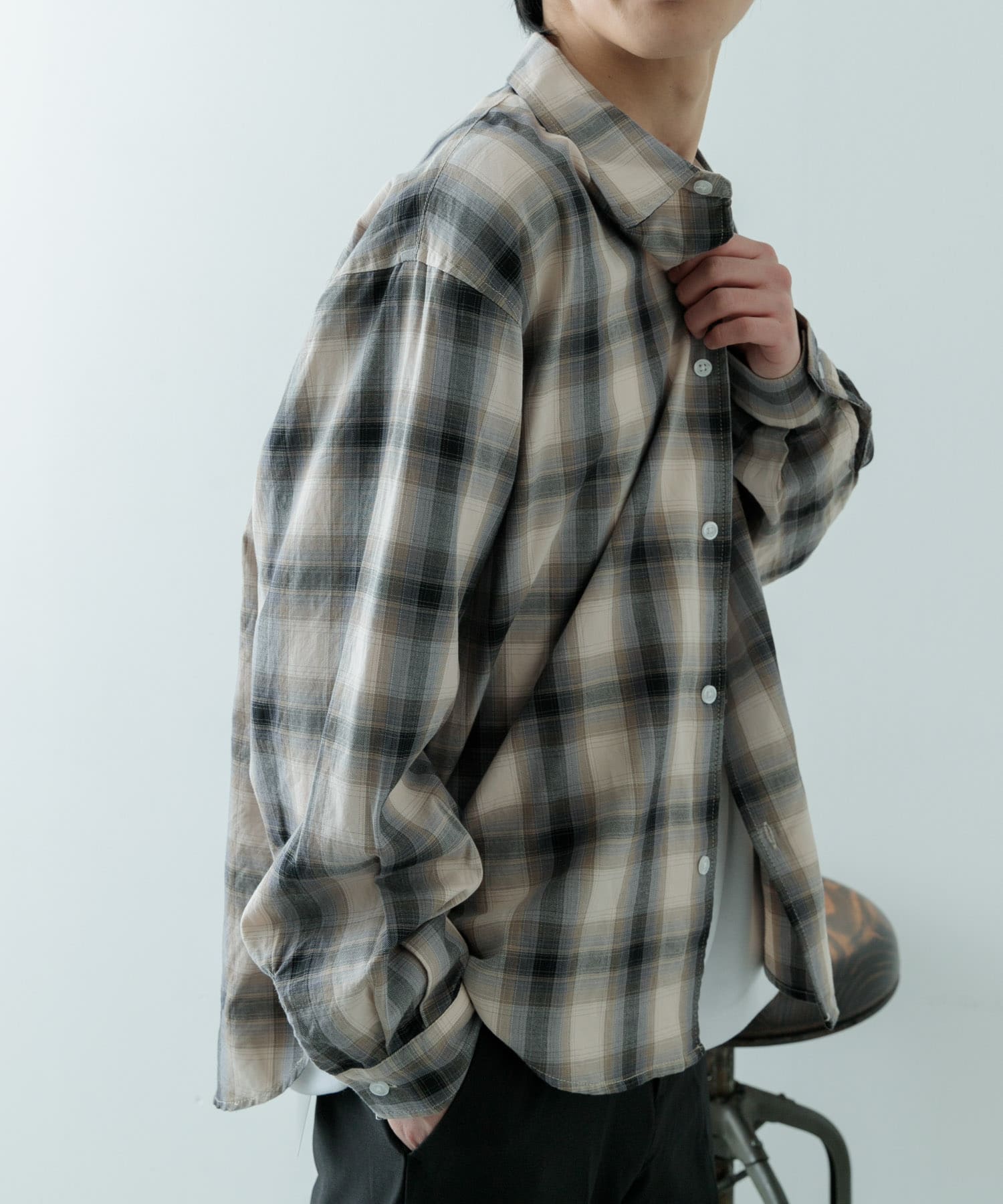 身長：175cm サイズ：L