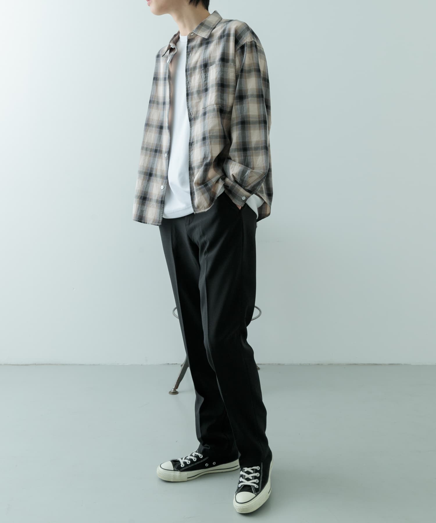 身長：175cm サイズ：L