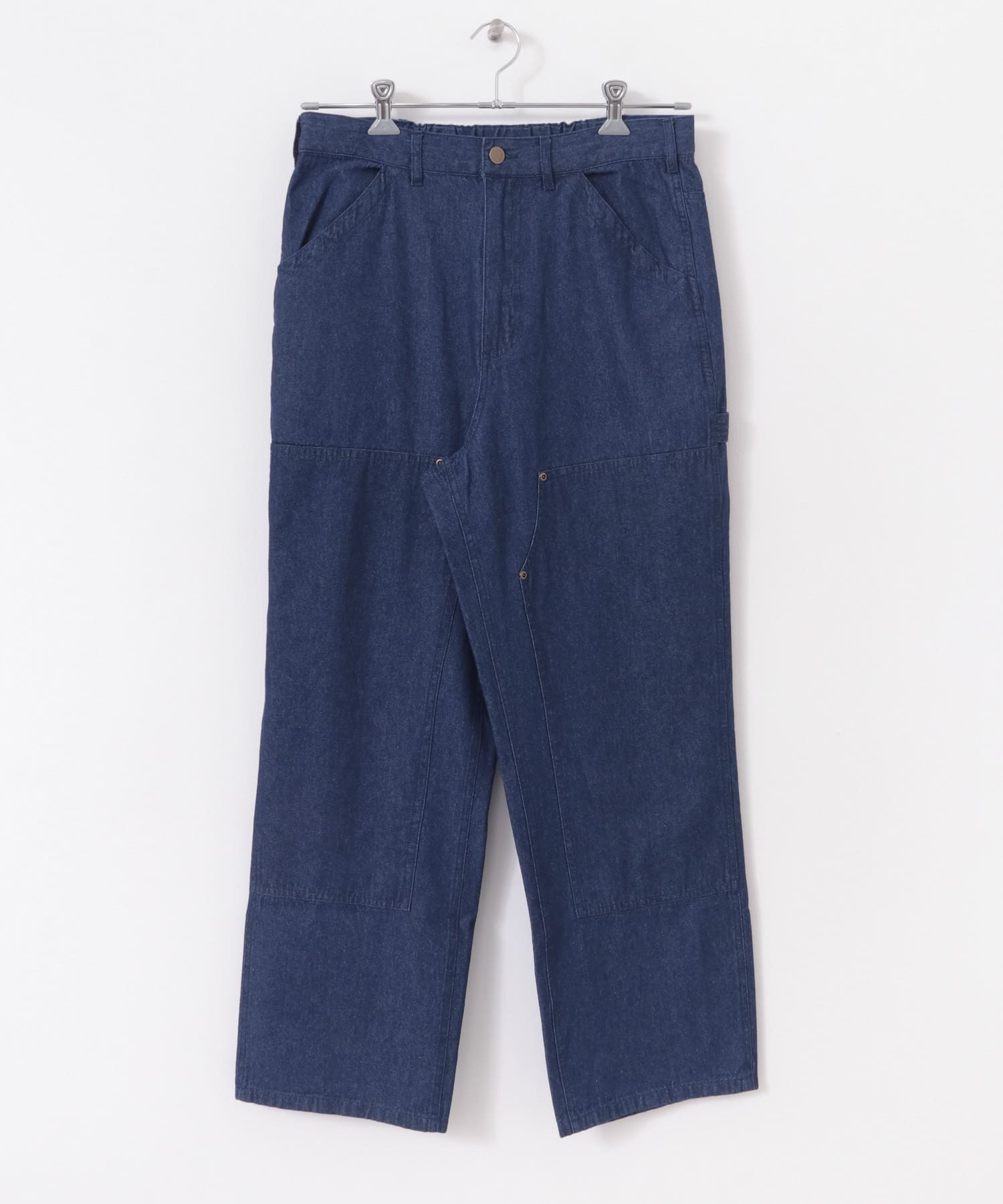 ダブルニー コットンワークパンツ DENIM M