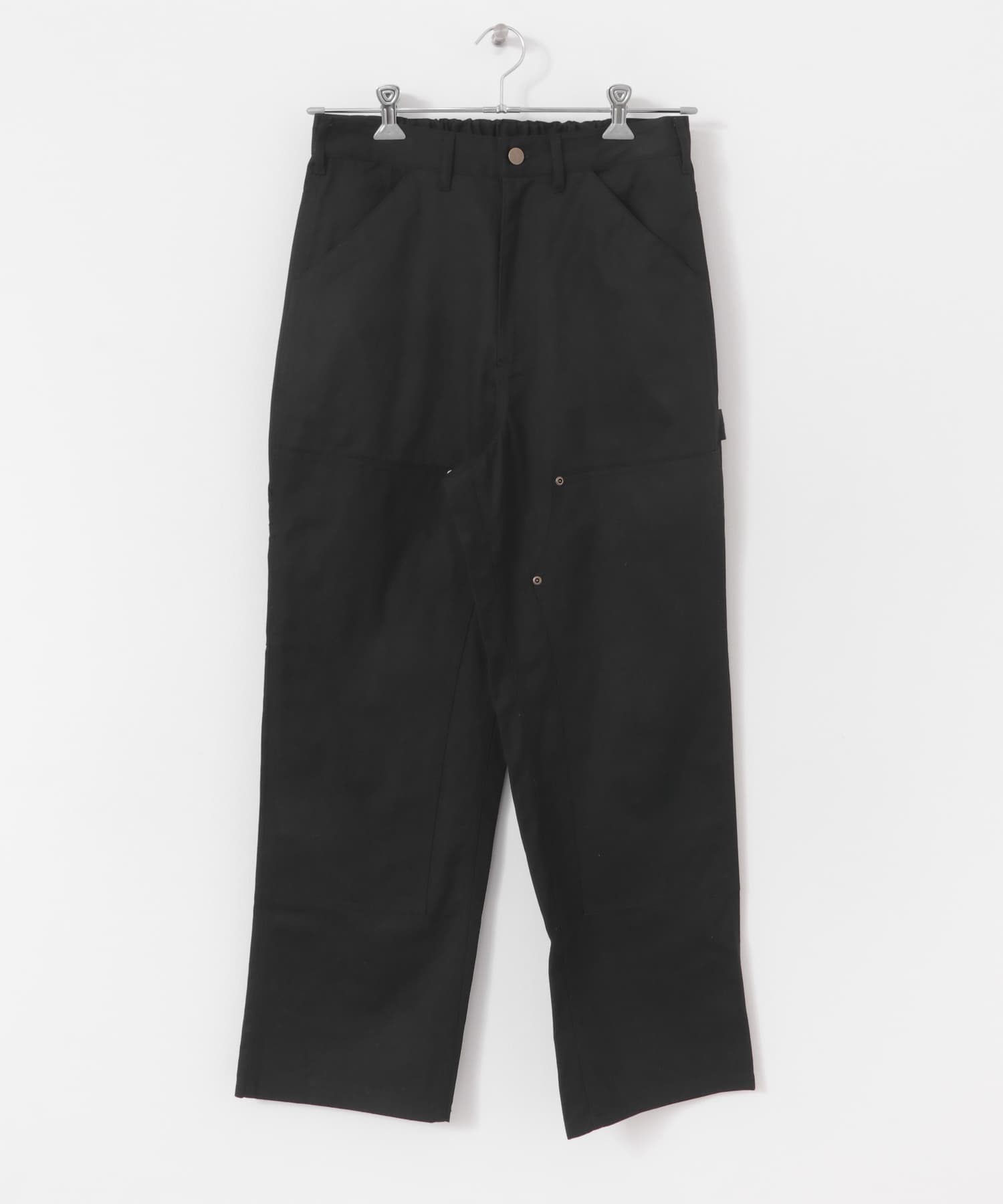 ダブルニー コットンワークパンツ BLK M