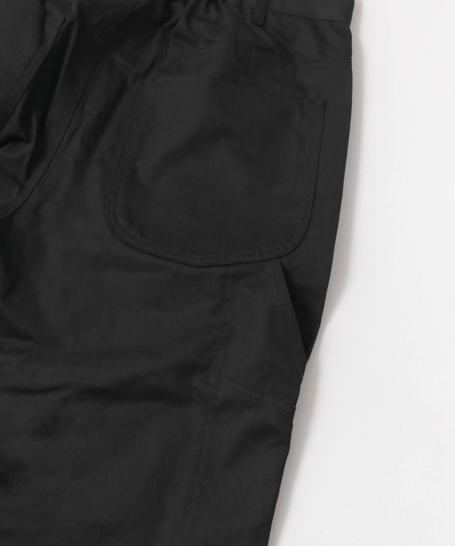 ダブルニー コットンワークパンツ BLK M