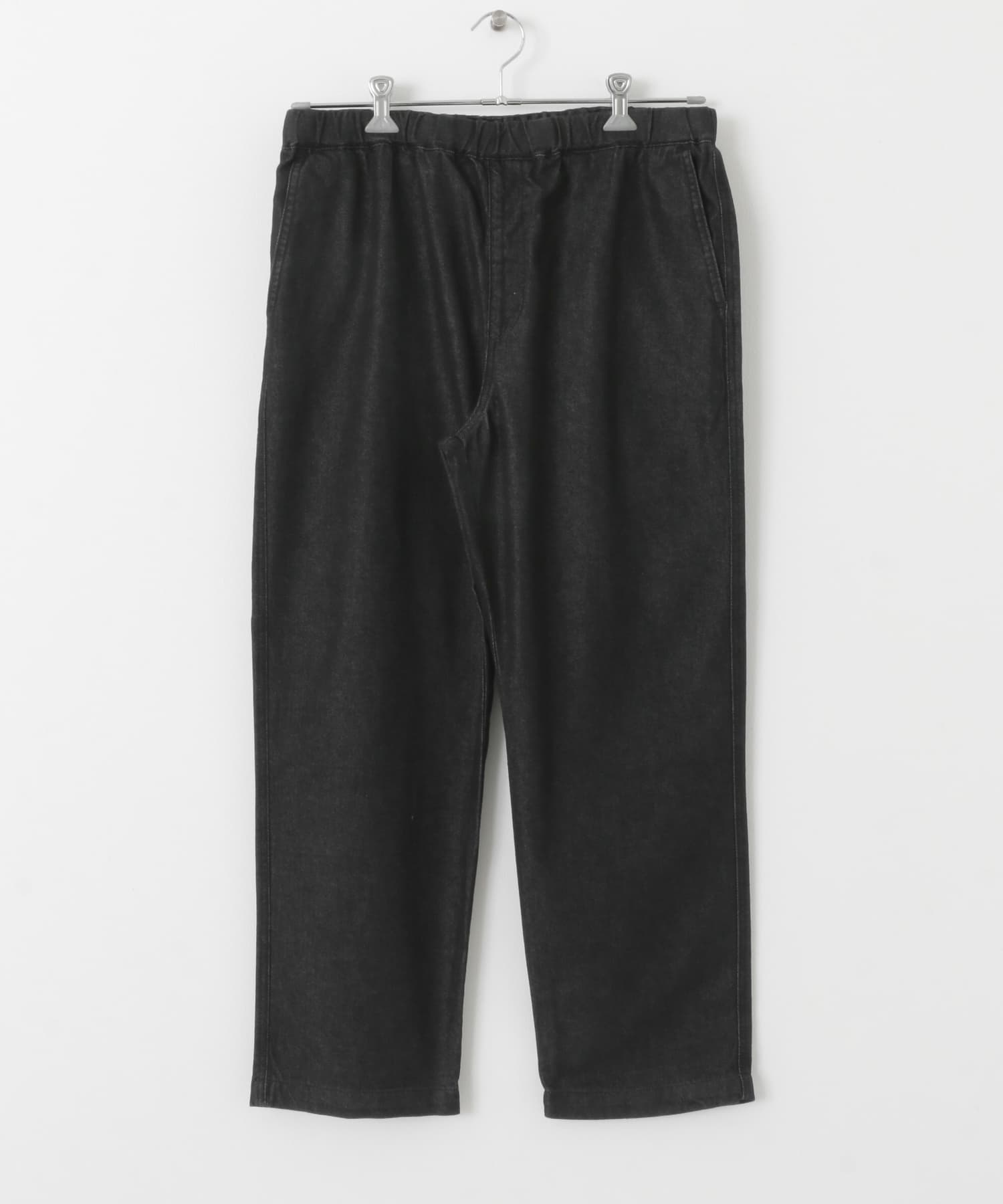 クールタッチ デニムイージーパンツ BLK M